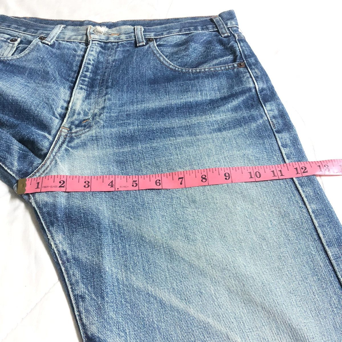 LVC Vintage Levi’s 502xx Capital ‘e’ Selvedge Denim Size US 32 / EU 48 - 9 Thumbnail