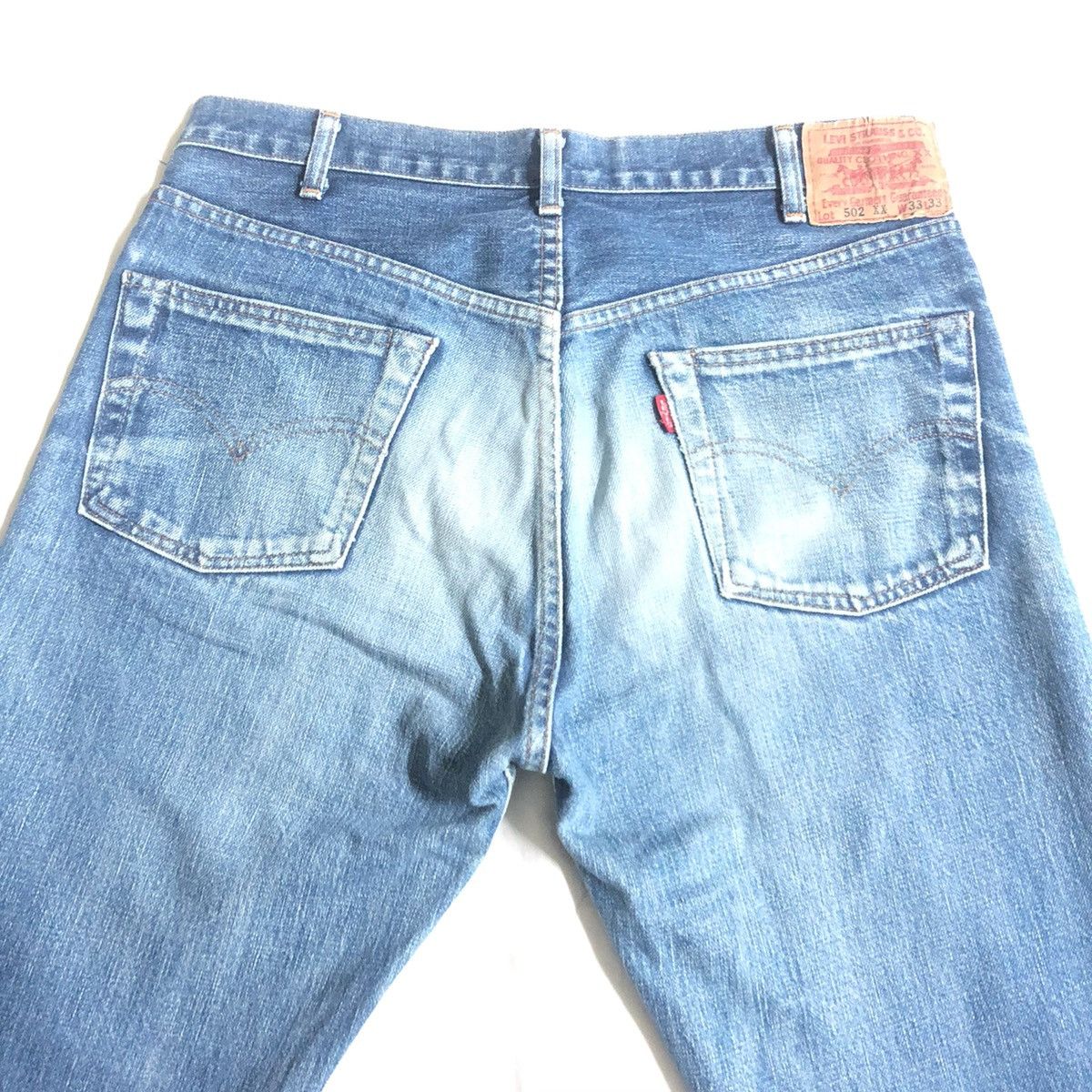 LVC Vintage Levi’s 502xx Capital ‘e’ Selvedge Denim Size US 32 / EU 48 - 17 Thumbnail