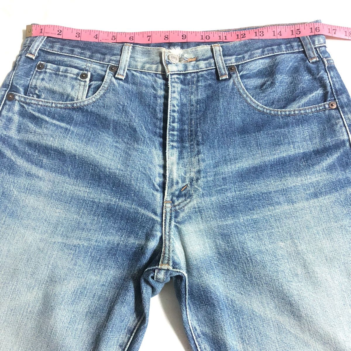 LVC Vintage Levi’s 502xx Capital ‘e’ Selvedge Denim Size US 32 / EU 48 - 8 Thumbnail