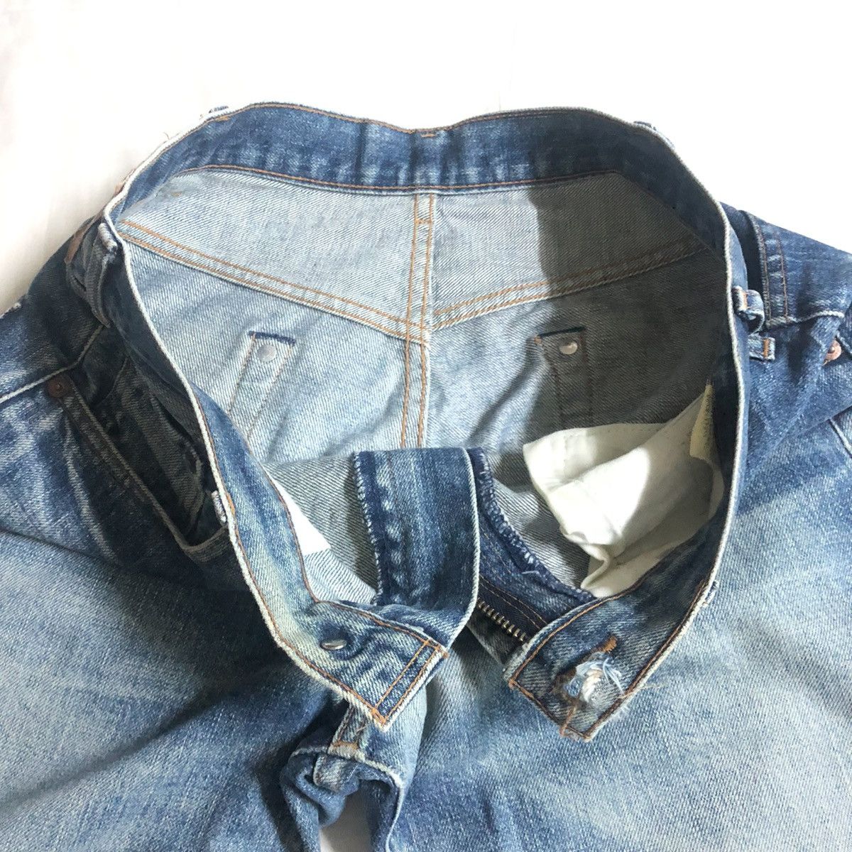 LVC Vintage Levi’s 502xx Capital ‘e’ Selvedge Denim Size US 32 / EU 48 - 5 Thumbnail