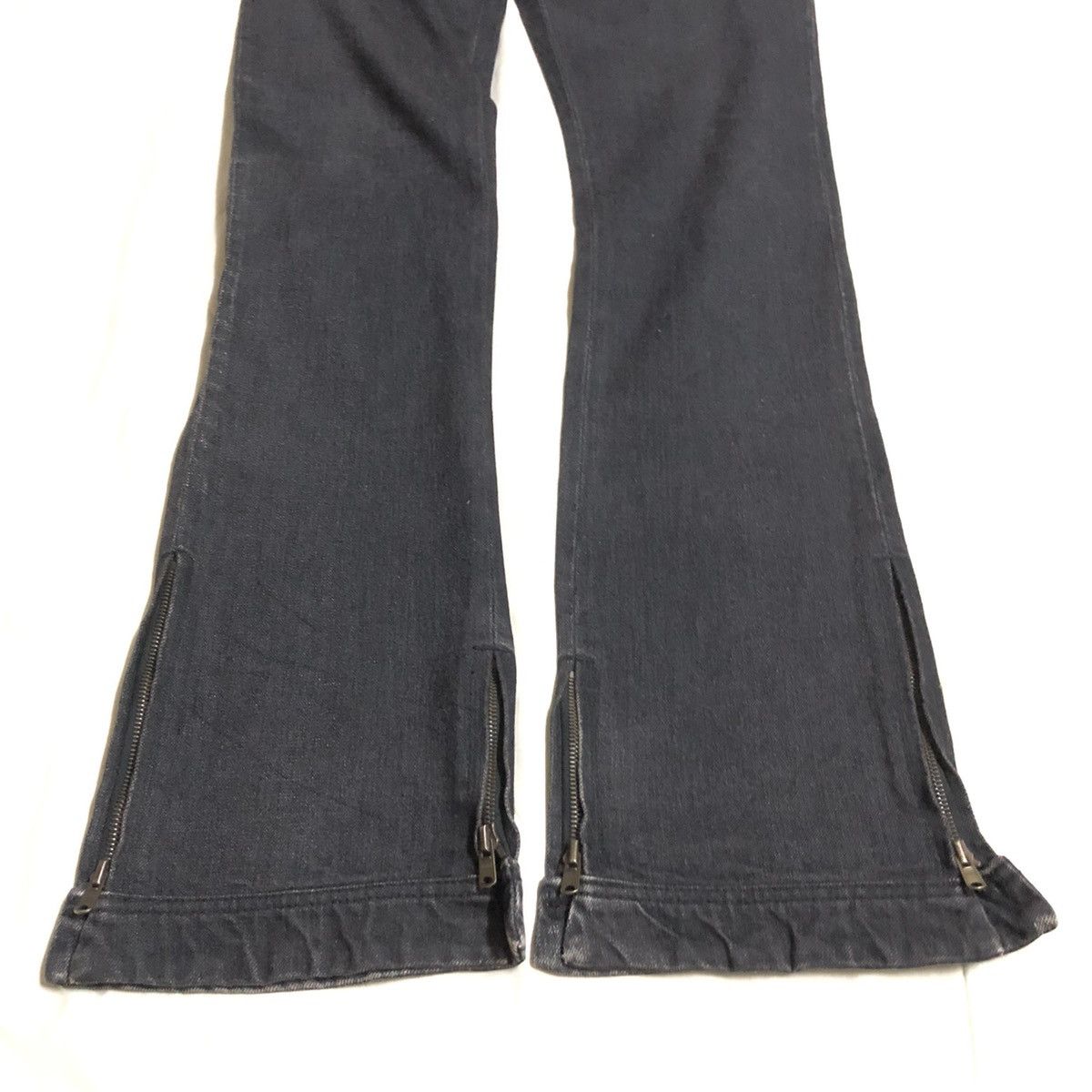 Japanese Brand Koromo x Rico Zipper Selvedge Flare Denim Size US 34 / EU 50 - 7 Thumbnail
