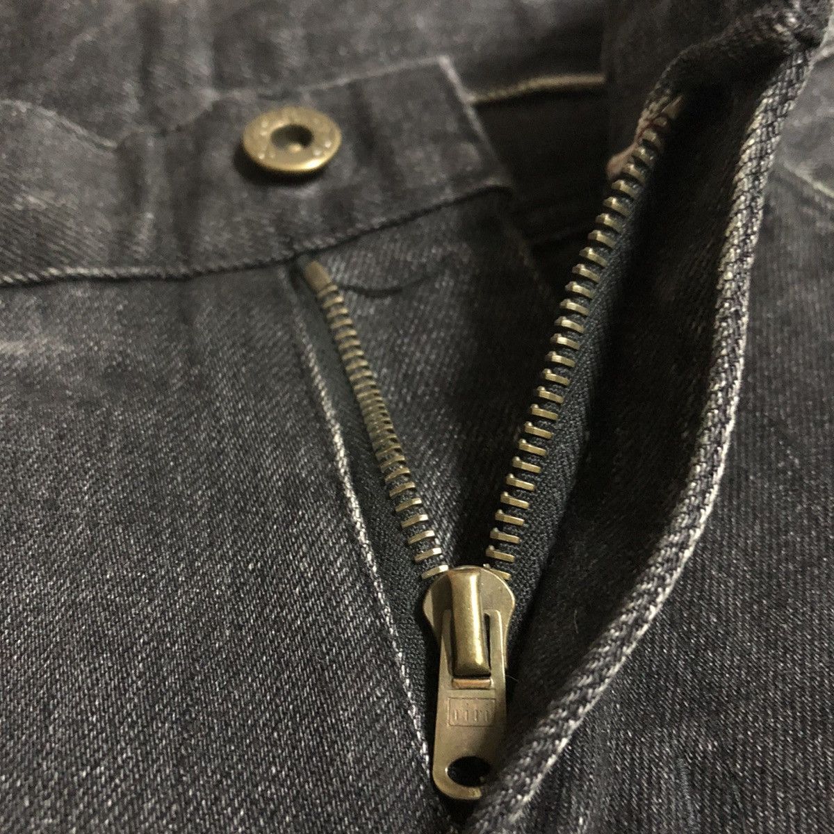 Japanese Brand Koromo x Rico Zipper Selvedge Flare Denim Size US 34 / EU 50 - 6 Thumbnail