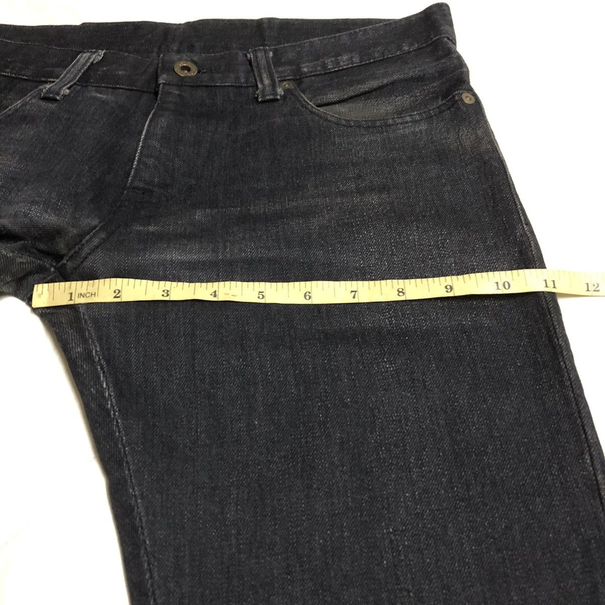 Japanese Brand Koromo x Rico Zipper Selvedge Flare Denim Size US 34 / EU 50 - 11 Thumbnail