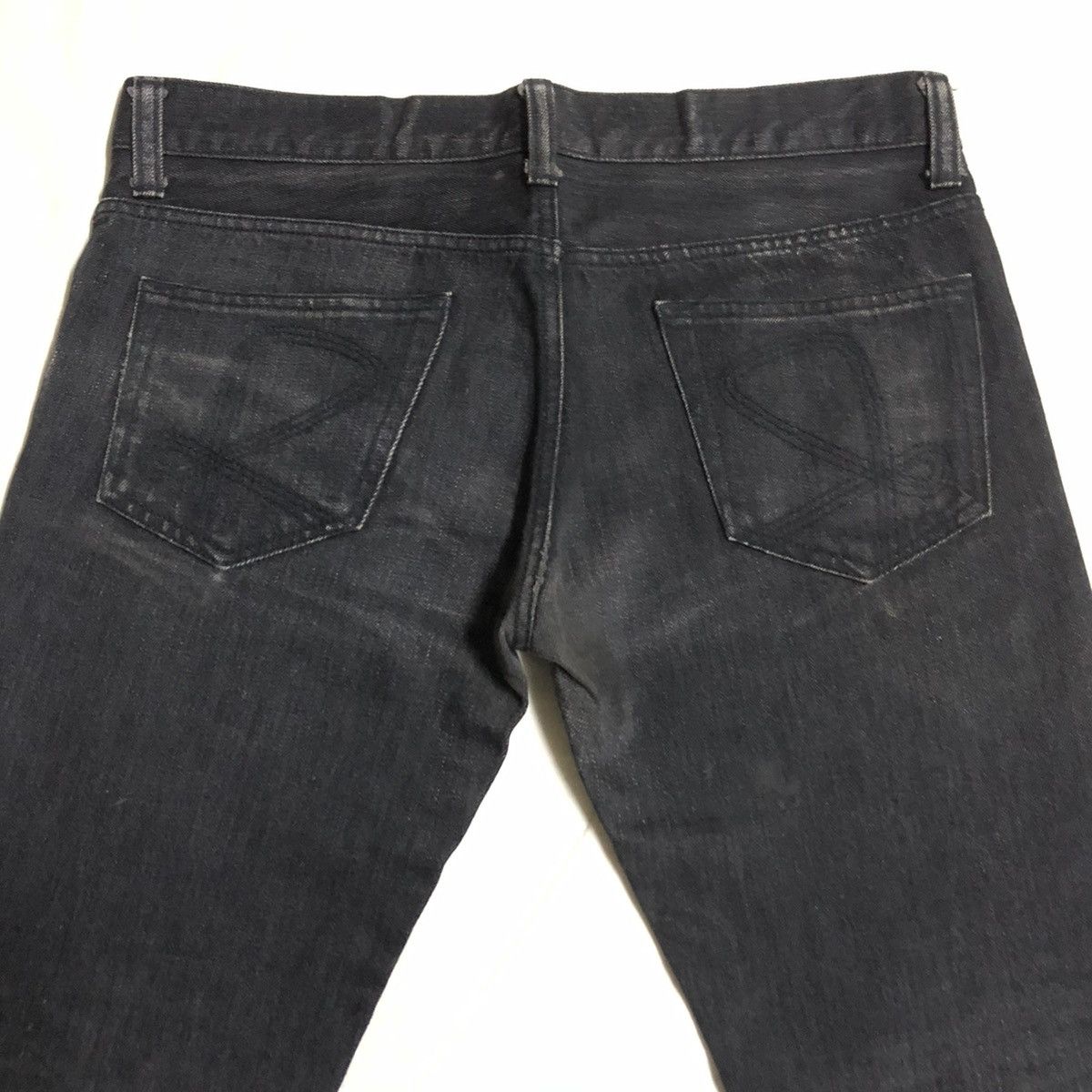 Japanese Brand Koromo x Rico Zipper Selvedge Flare Denim Size US 34 / EU 50 - 15 Thumbnail
