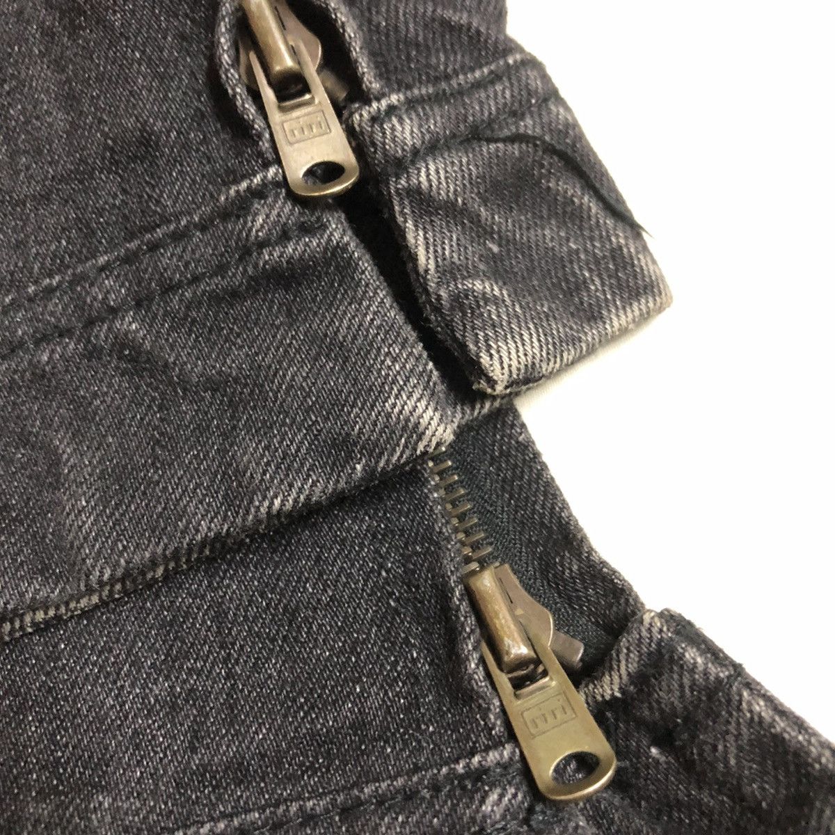 Japanese Brand Koromo x Rico Zipper Selvedge Flare Denim Size US 34 / EU 50 - 9 Thumbnail