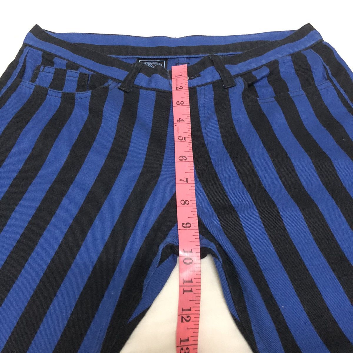 Japanese Brand × Seditionaries 666 Japan Brand Stretchable Stripe Denim Size US 30 / EU 46 - 6 Thumbnail