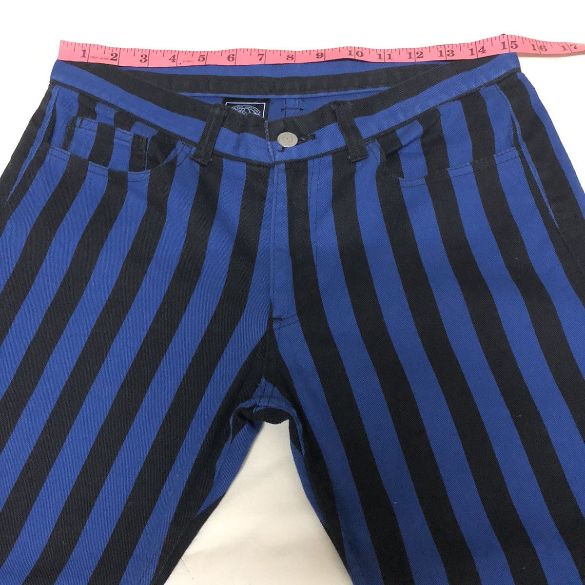 Japanese Brand × Seditionaries 666 Japan Brand Stretchable Stripe Denim Size US 30 / EU 46 - 5 Thumbnail