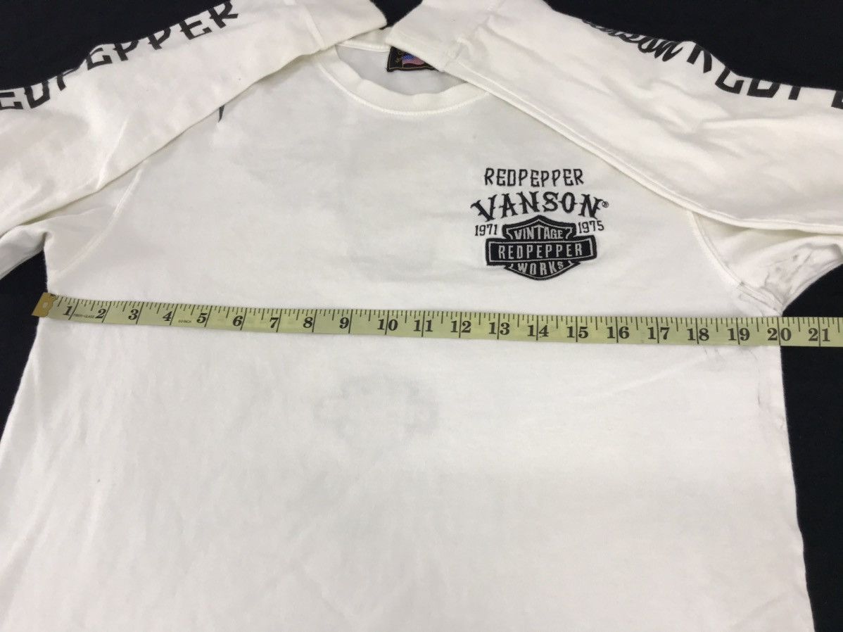 Vanson Leathers Vanson Leather X Red Pepper Boston Biker Skull Logo Size US M / EU 48-50 / 2 - 10 Thumbnail