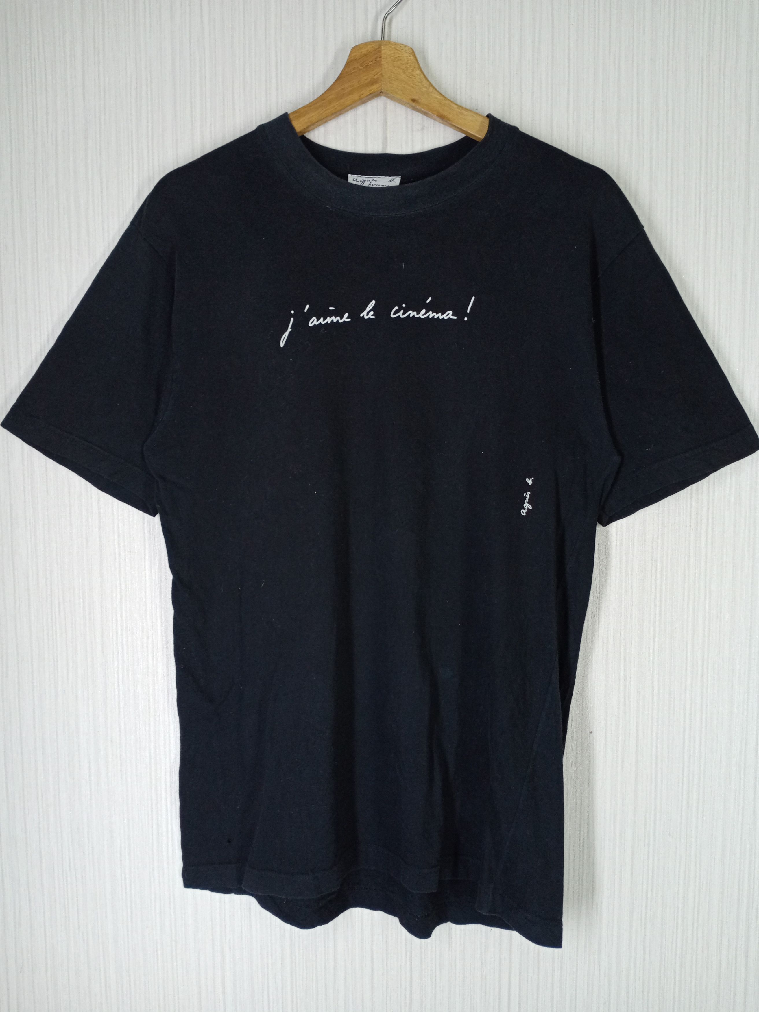 agnes b. Rare Vintage Agnes B Homme Paris Tshirt Size US M / EU 48-50 / 2 - 2 Thumbnail