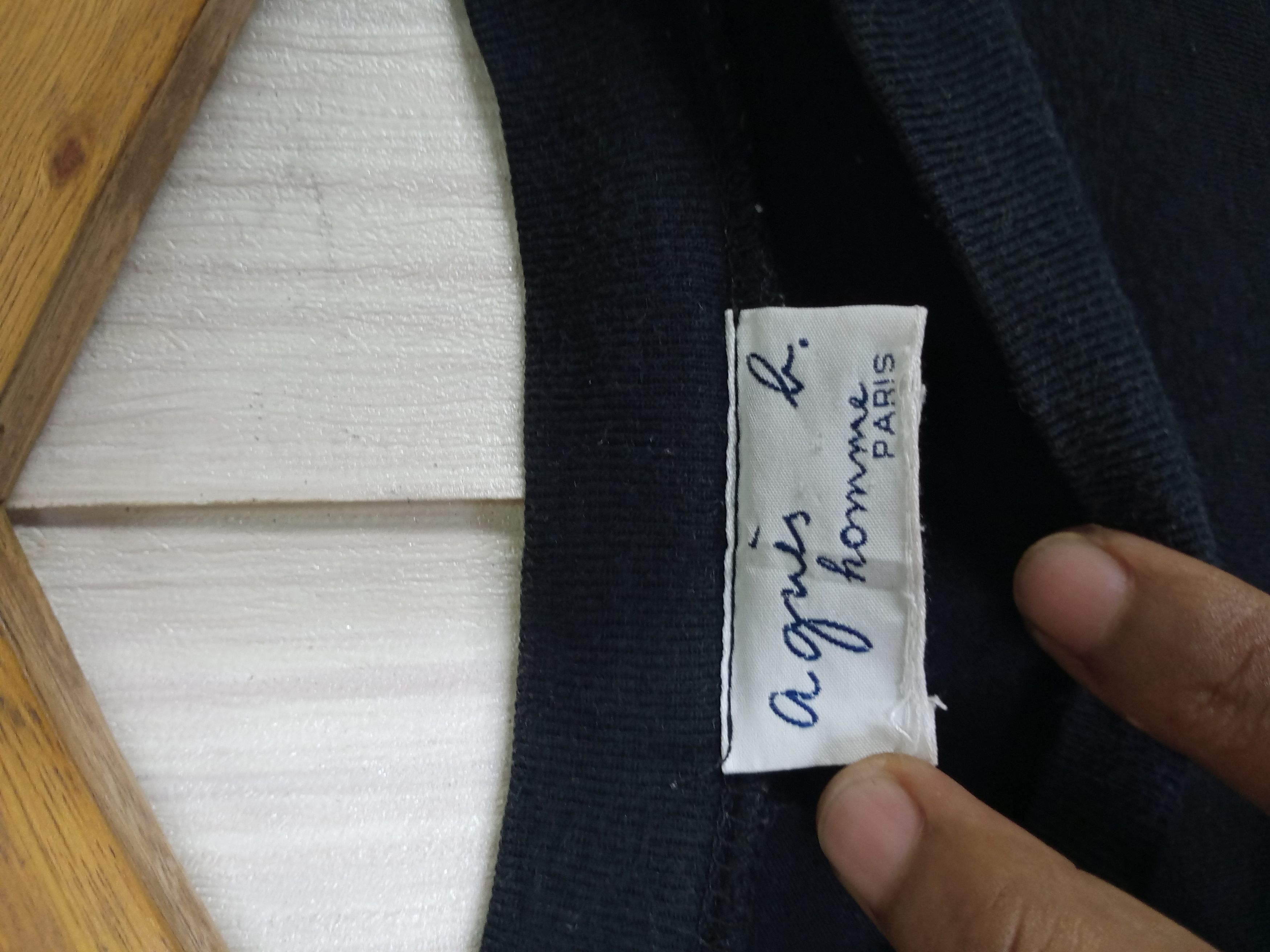 agnes b. Rare Vintage Agnes B Homme Paris Tshirt Size US M / EU 48-50 / 2 - 4 Thumbnail