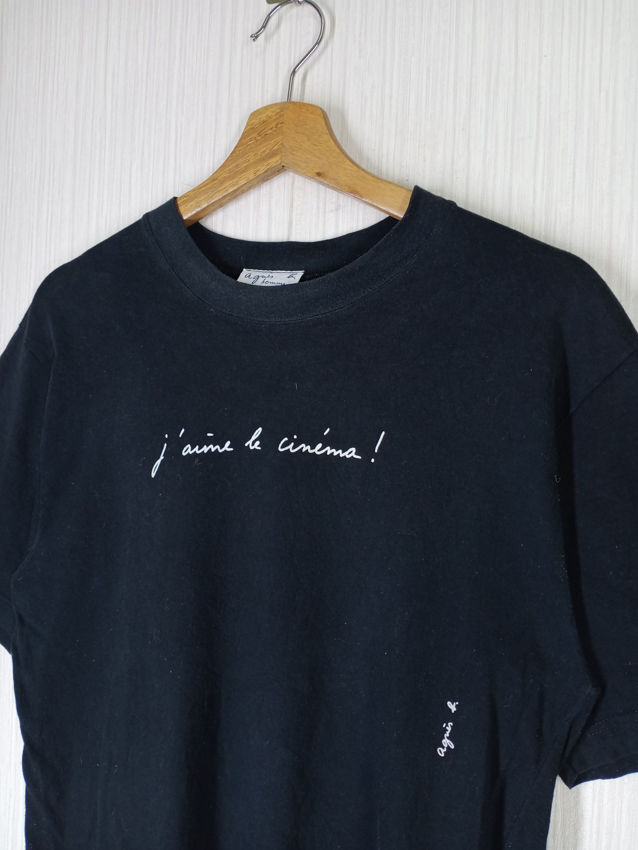 agnes b. Rare Vintage Agnes B Homme Paris Tshirt Size US M / EU 48-50 / 2 - 1 Thumbnail
