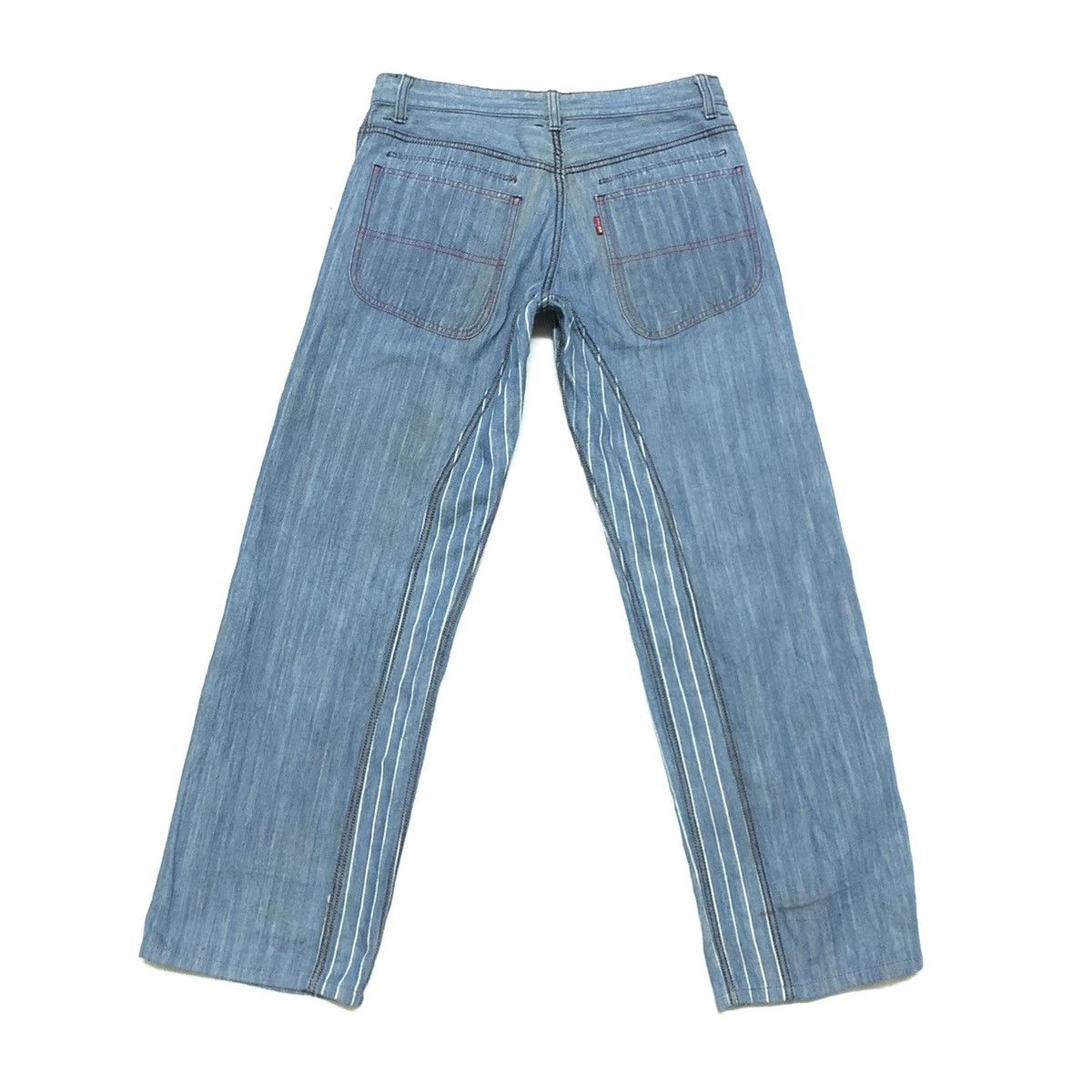Hysteric Glamour × Japanese Brand Ozone Rocks By Hysteric Glamour Reversible Loose Wide Denim Size US 32 / EU 48 - 19 Thumbnail