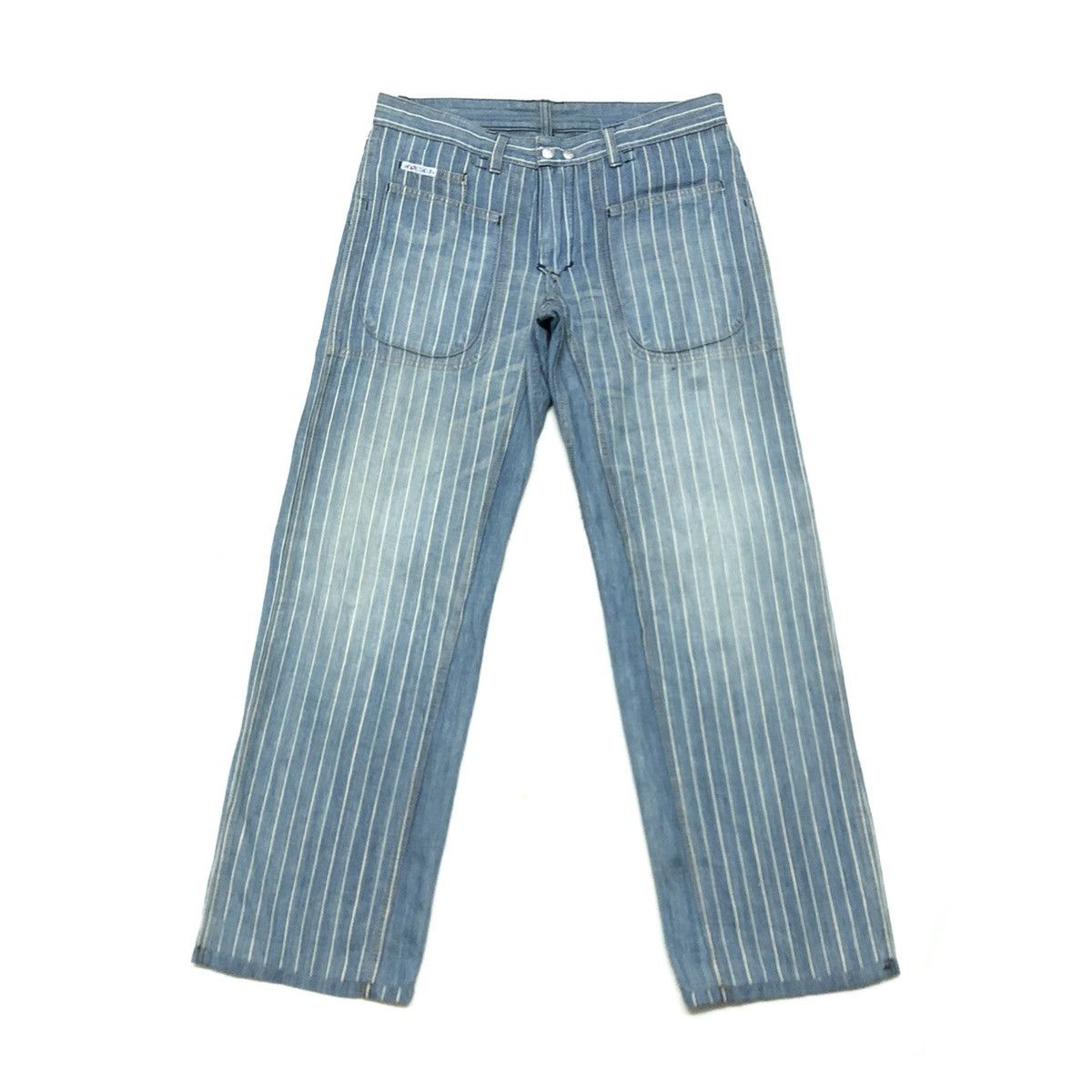 image of Ozone Rocks By Hysteric Glamour Reversible Loose Wide Denim, Men's (Size 32)