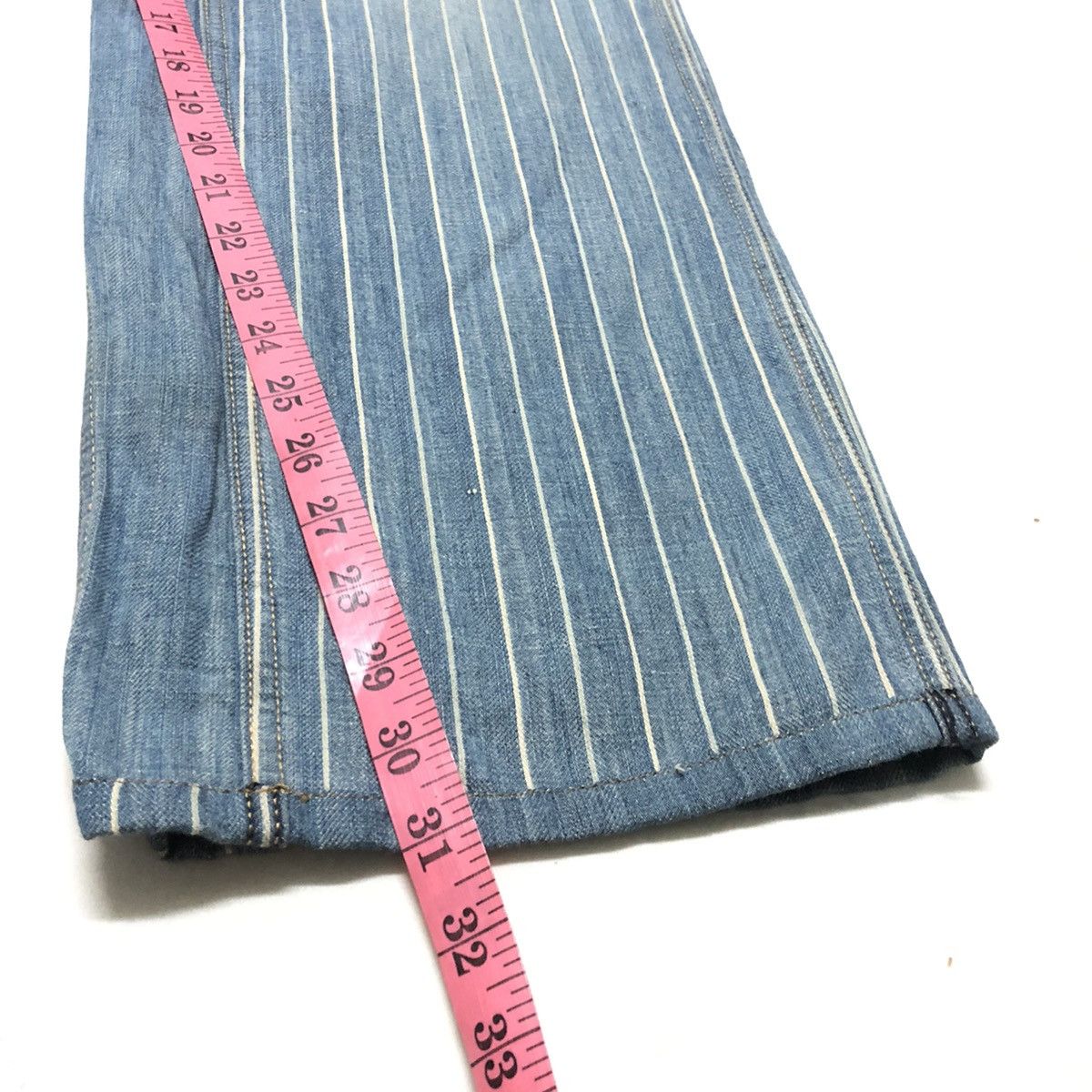 Hysteric Glamour × Japanese Brand Ozone Rocks By Hysteric Glamour Reversible Loose Wide Denim Size US 32 / EU 48 - 12 Thumbnail