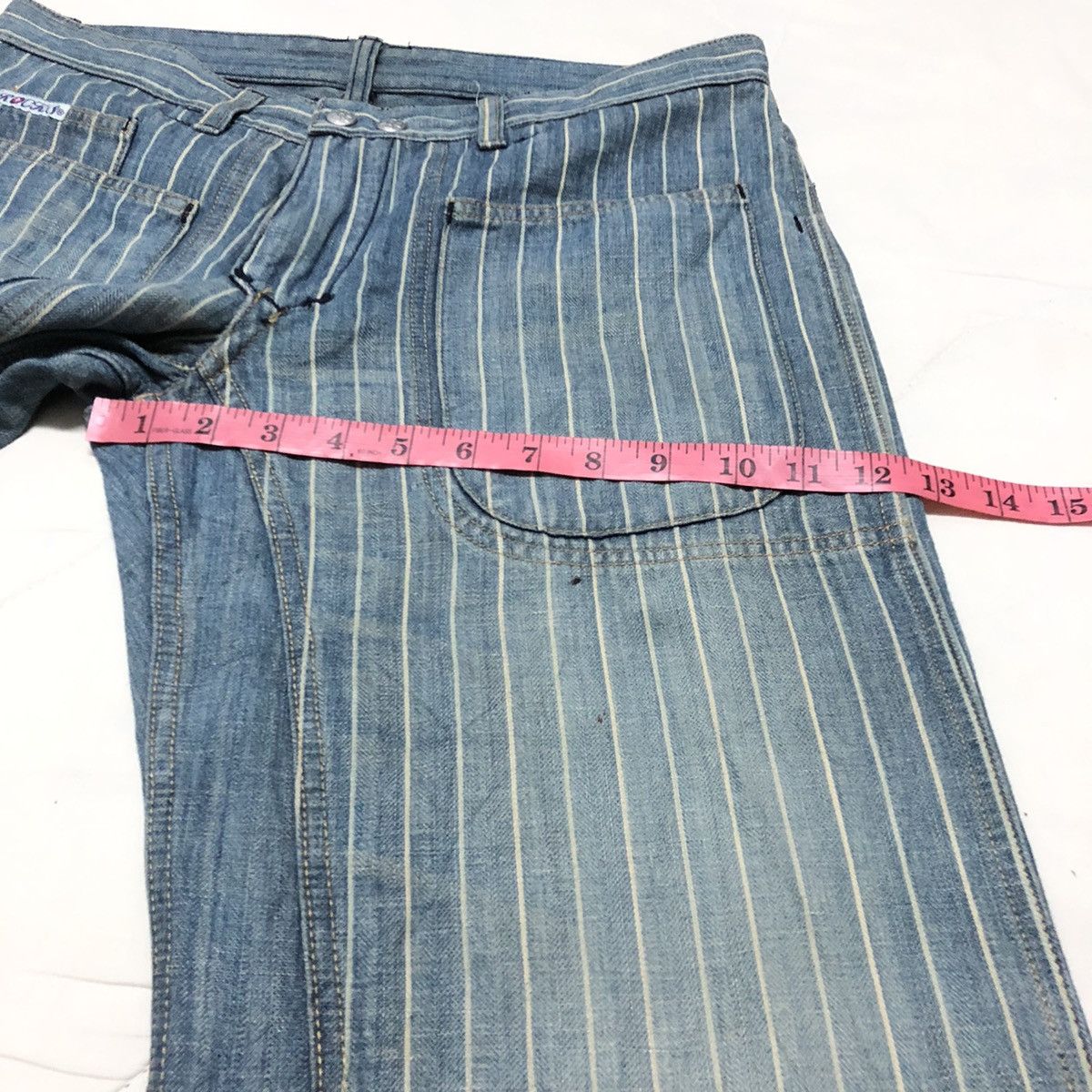 Hysteric Glamour × Japanese Brand Ozone Rocks By Hysteric Glamour Reversible Loose Wide Denim Size US 32 / EU 48 - 10 Thumbnail