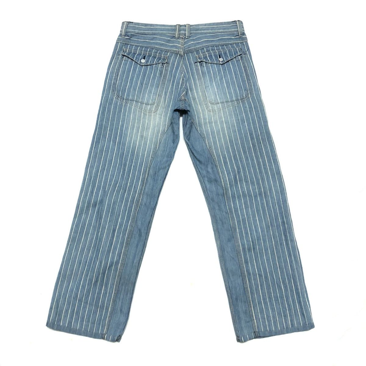 Hysteric Glamour × Japanese Brand Ozone Rocks By Hysteric Glamour Reversible Loose Wide Denim Size US 32 / EU 48 - 15 Thumbnail
