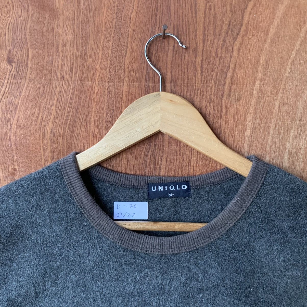 Christophe Lemaire × Engineered Garments × Uniqlo Uniqlo fleece Tee Sweatshirt streetwear unisex Size US M / EU 48-50 / 2 - 6 Thumbnail