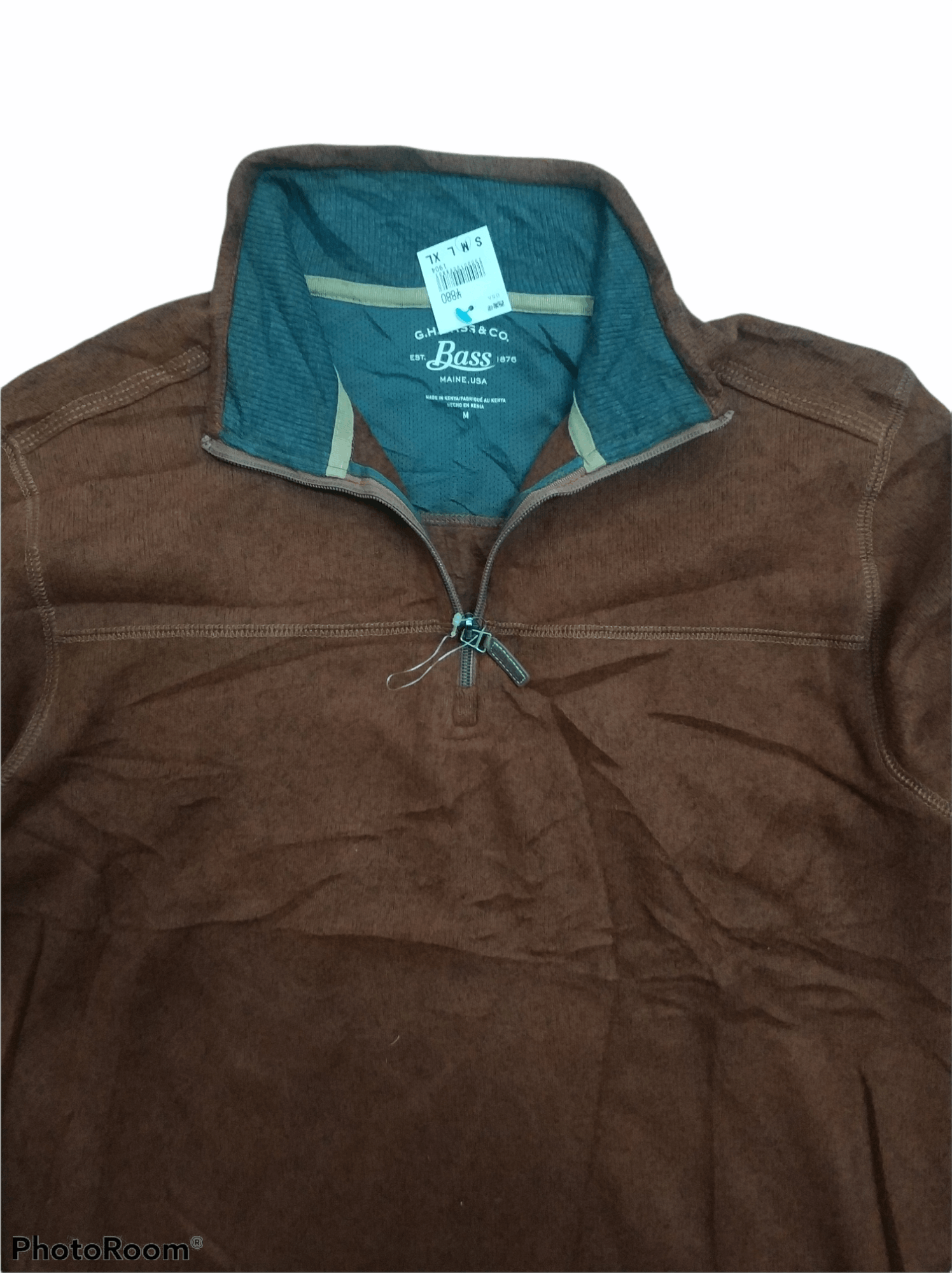 Bass 🔥Bass Half Zipper Fleece Jacket Size US M / EU 48-50 / 2 - 2 Thumbnail