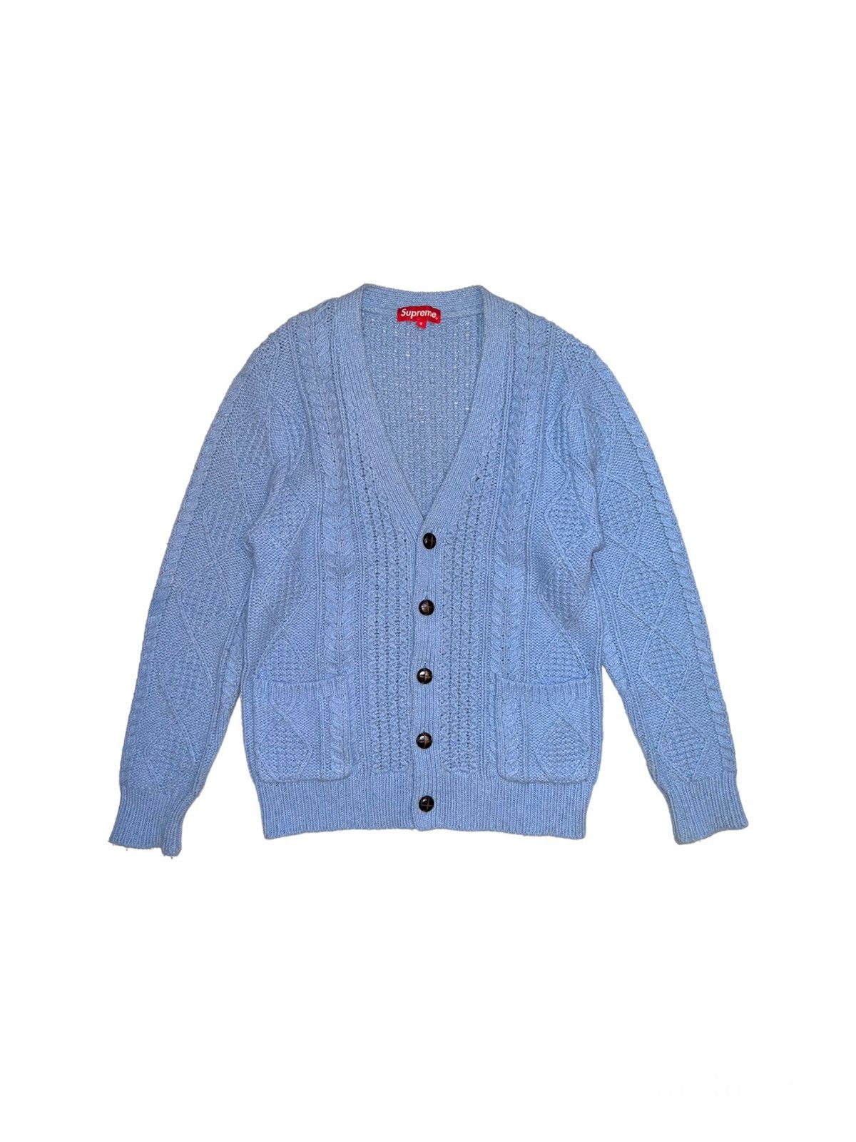 Supreme Supreme Cable Knit Cardigan | Grailed