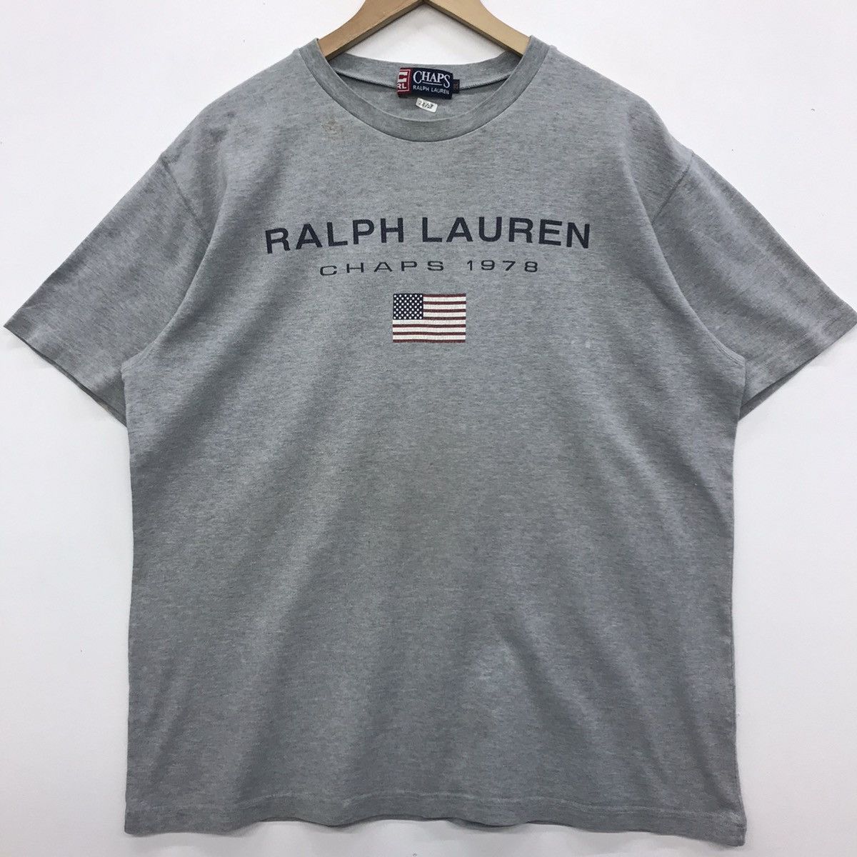 Chaps Ralph Lauren × Vintage Vintage Chaps Ralph Lauren Tee Size US XL / EU 56 / 4 - 2 Thumbnail