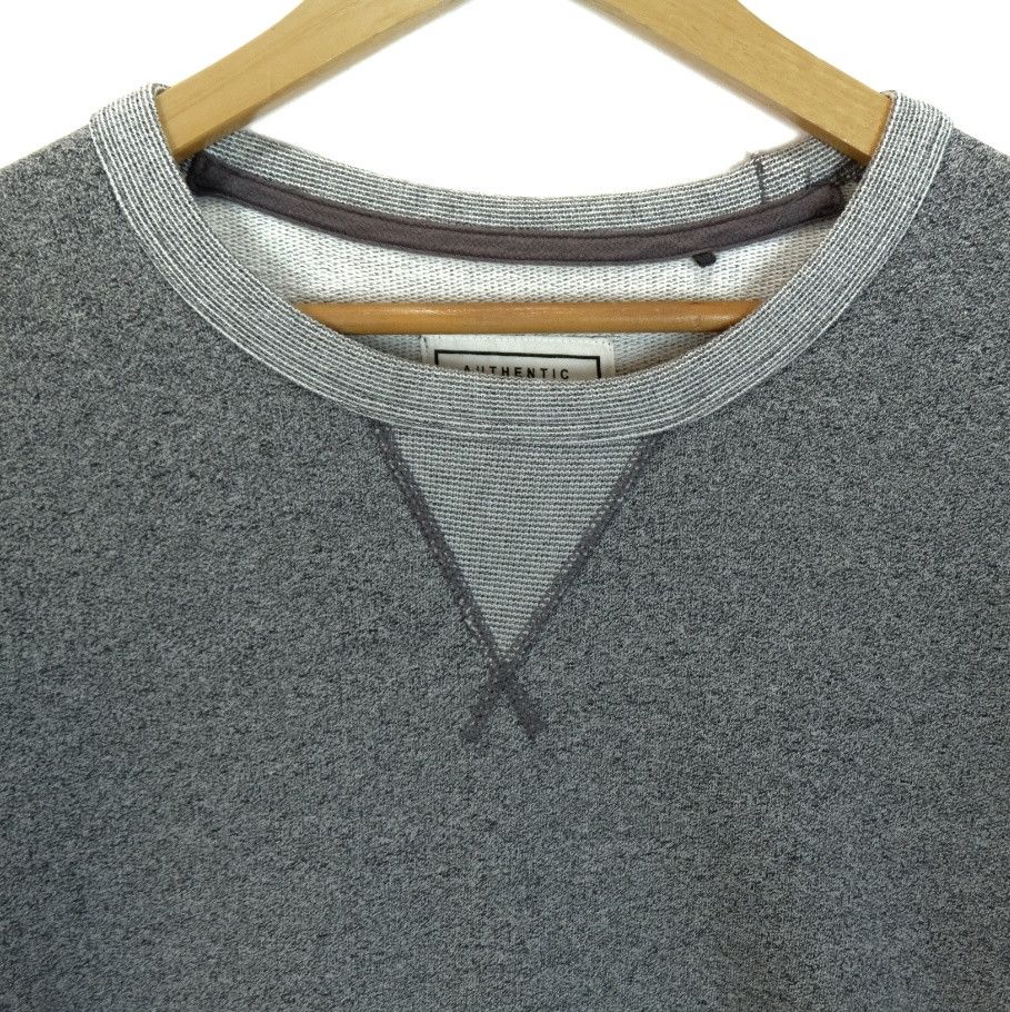 Uniqlo Vtg 2000's UNIQLO Plain Grey Sweatshirts Jumper Pullover Size US XL / EU 56 / 4 - 3 Thumbnail