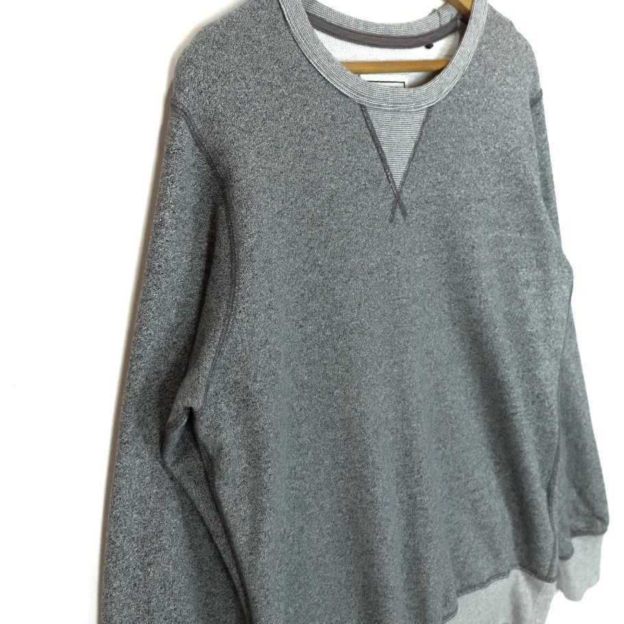 Uniqlo Vtg 2000's UNIQLO Plain Grey Sweatshirts Jumper Pullover Size US XL / EU 56 / 4 - 6 Thumbnail