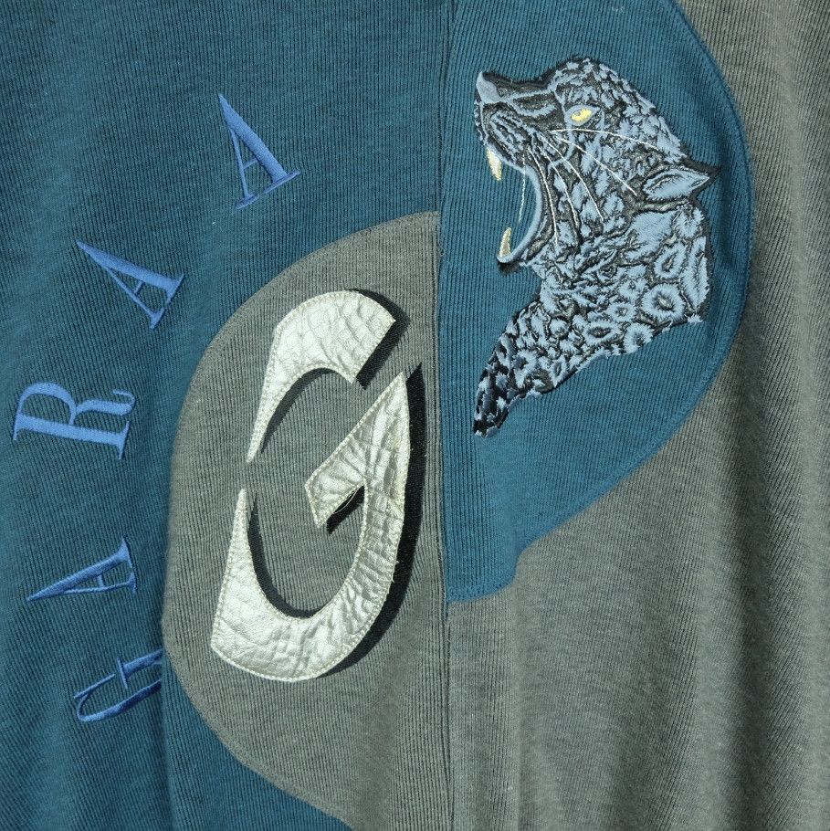 Japanese Brand Vintage 90's DUKE MAXIM Big Graphic Logo Sweatshirts Size US L / EU 52-54 / 3 - 5 Thumbnail