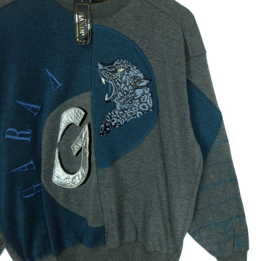 Japanese Brand Vintage 90's DUKE MAXIM Big Graphic Logo Sweatshirts Size US L / EU 52-54 / 3 - 3 Thumbnail