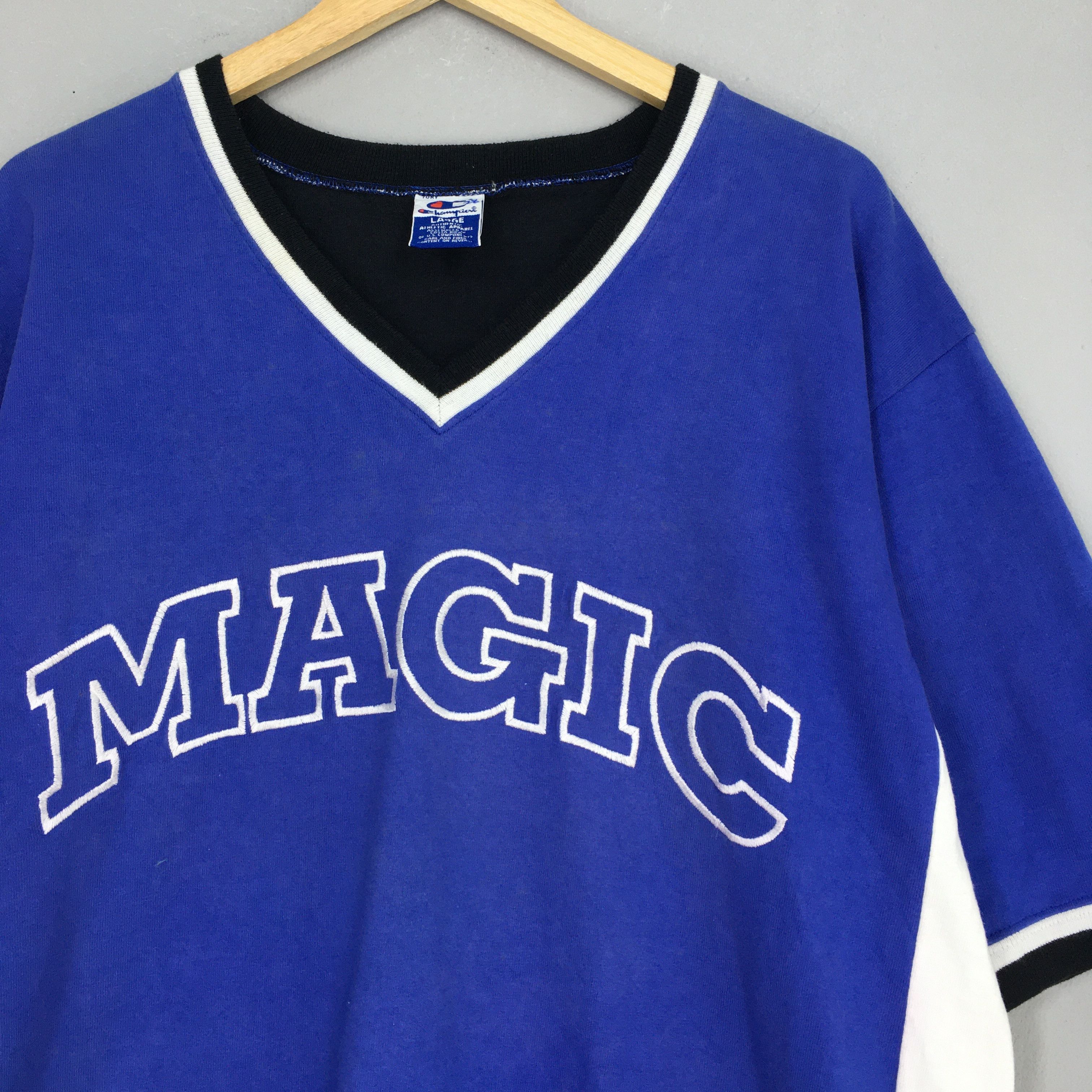 Champion × NBA × Vintage Vintage Champion Orlando Magic Nba Basketball Tshirt Large Size US L / EU 52-54 / 3 - 2 Thumbnail