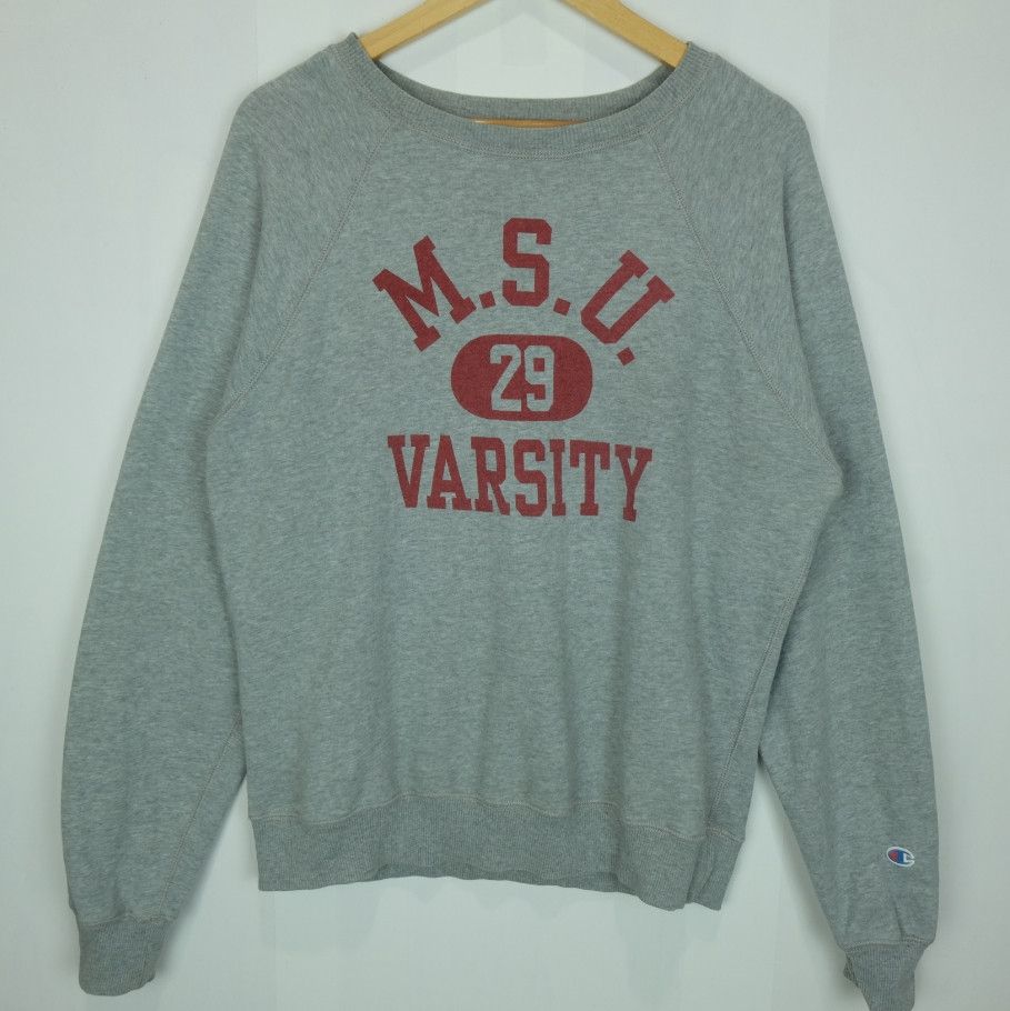 Champion CHAMPION MSU Varsity University College Jumper Sweatshirts Size US L / EU 52-54 / 3 - 2 Thumbnail