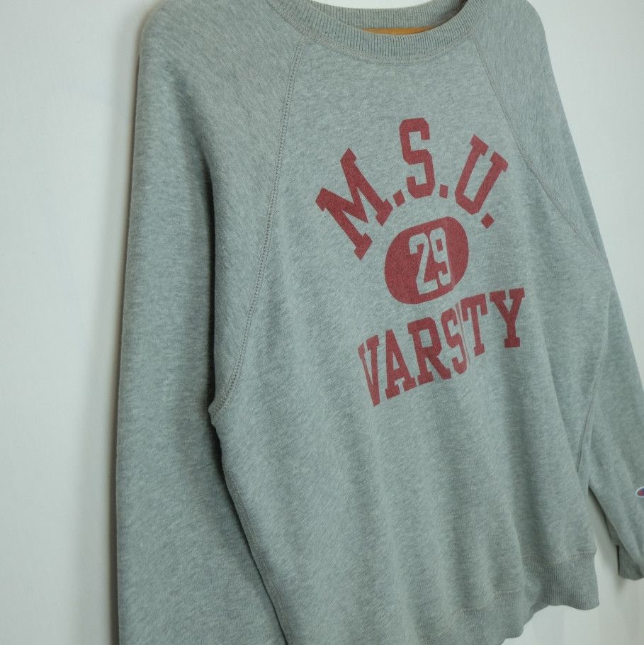 Champion CHAMPION MSU Varsity University College Jumper Sweatshirts Size US L / EU 52-54 / 3 - 5 Thumbnail