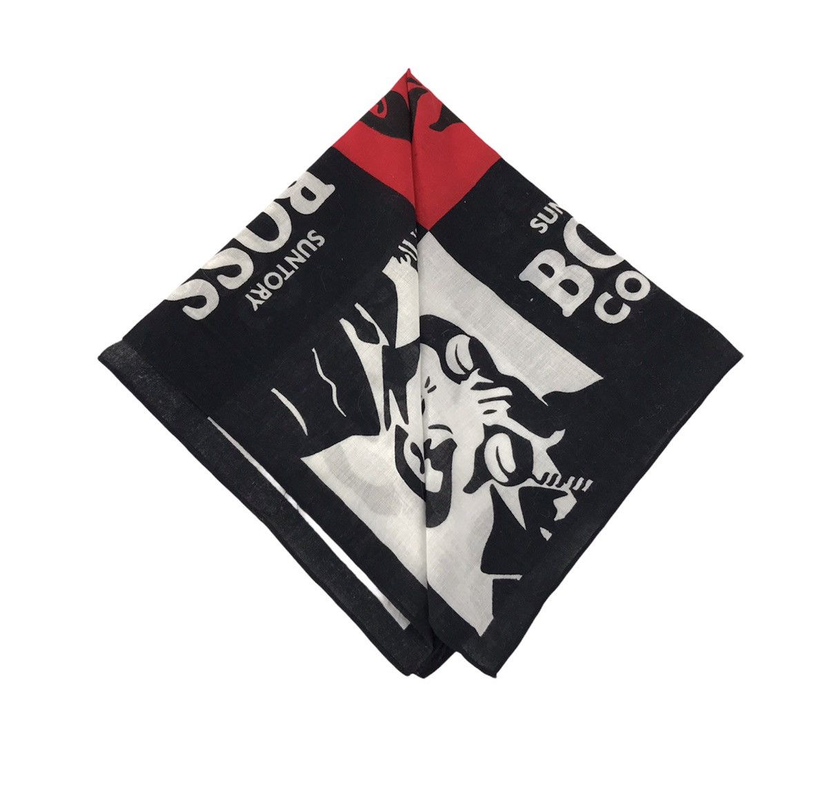 Japanese Brand × Other × Vintage Vintage Suntory Boss Coffee Handkerchief Pocket Square Ovp Size ONE SIZE - 2 Thumbnail