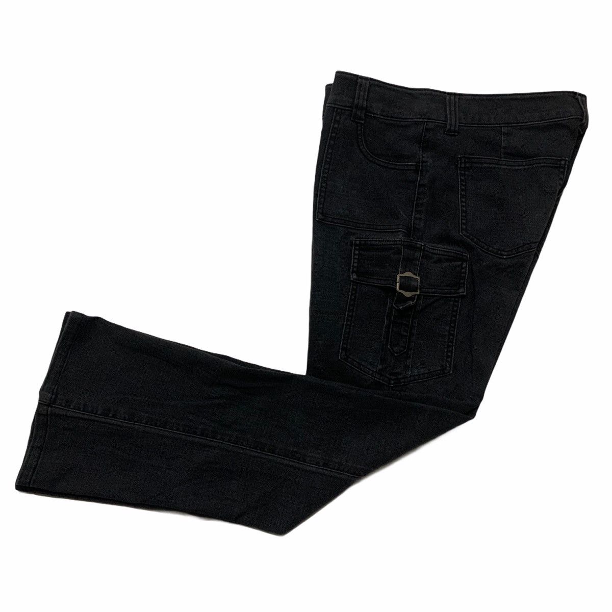 Japanese Brand Flare Pant Japan Camel Road Bootcut Cargo Pant Size US 32 / EU 48 - 6 Thumbnail