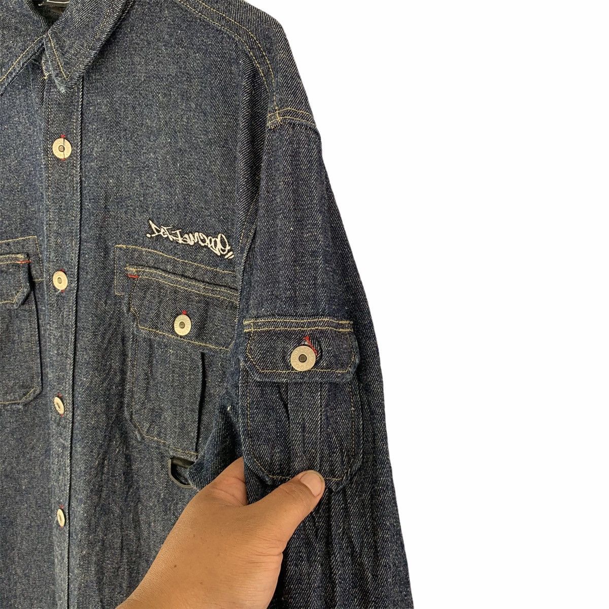 Vintage Vintage Def Jam 2000 Denim Jacket Size US XXL / EU 58 / 5 - 9 Thumbnail