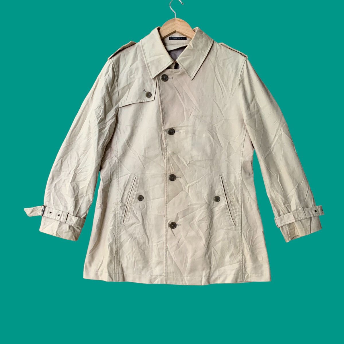 Japanese Brand × Nicole Club × Seditionaries Vintage Nicole monsieur trench coat limited fits M L Size US M / EU 48-50 / 2 - 1 Thumbnail