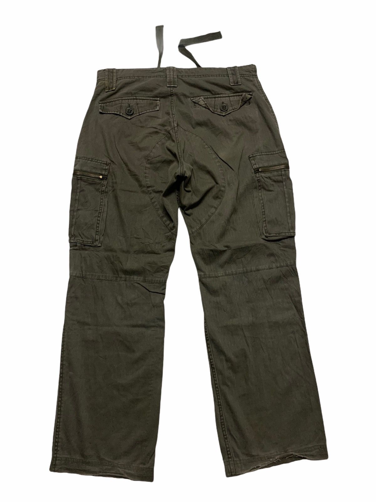 Japanese Brand Japan Oilcake Cargo Pant Size US 35 - 5 Thumbnail