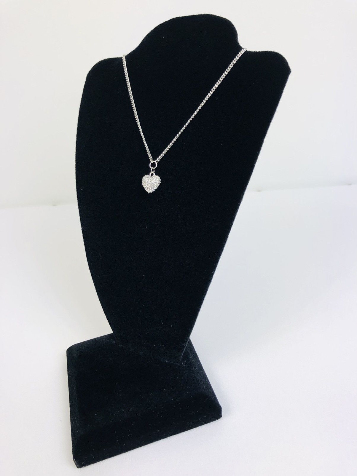 Dior Dior encrusted heart necklace Size ONE SIZE - 1 Thumbnail