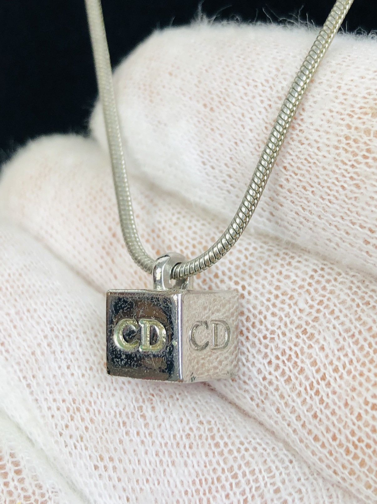 Dior Dior CD cube necklace Size ONE SIZE - 3 Thumbnail
