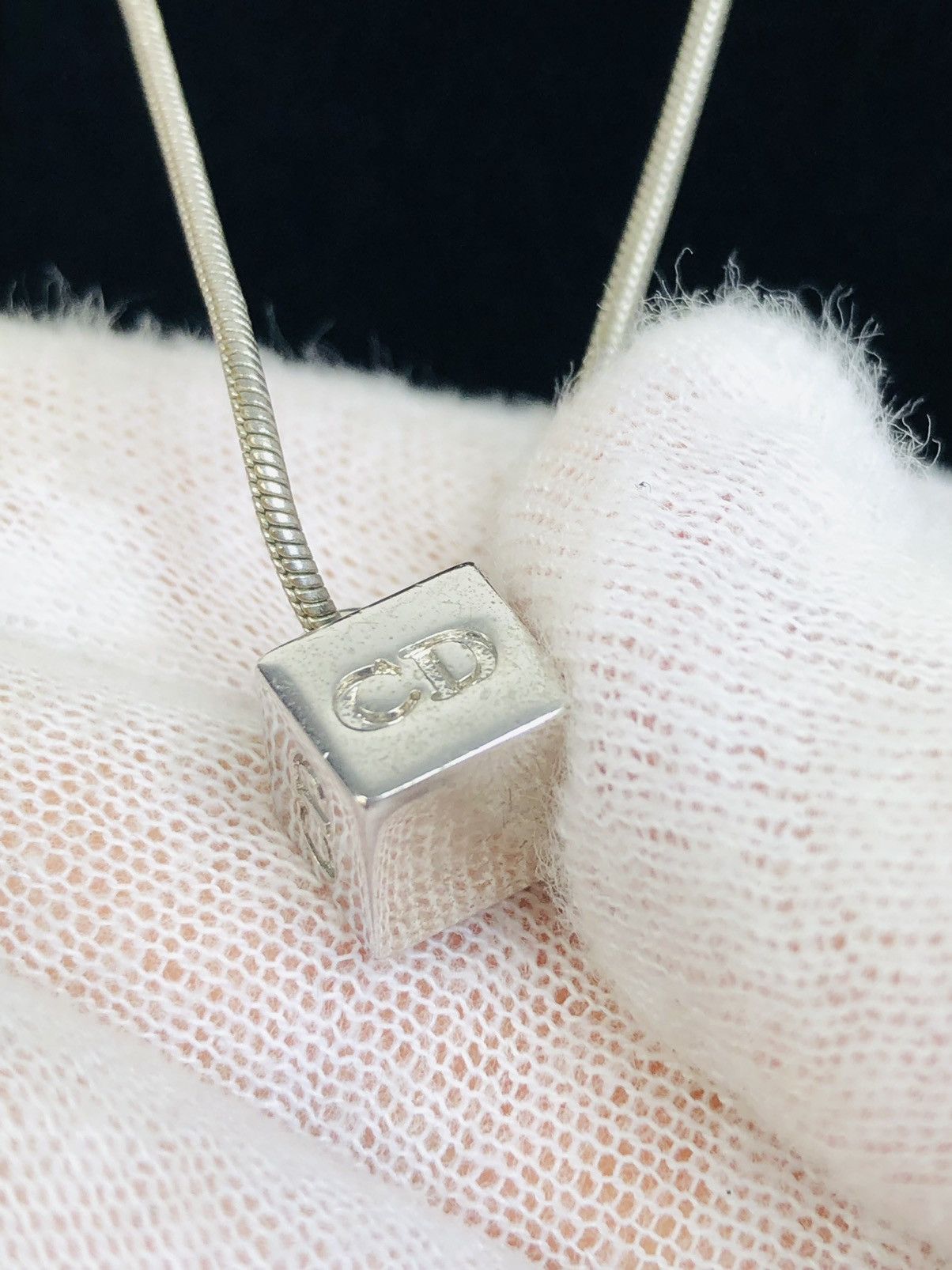 Dior Dior CD cube necklace Size ONE SIZE - 2 Thumbnail
