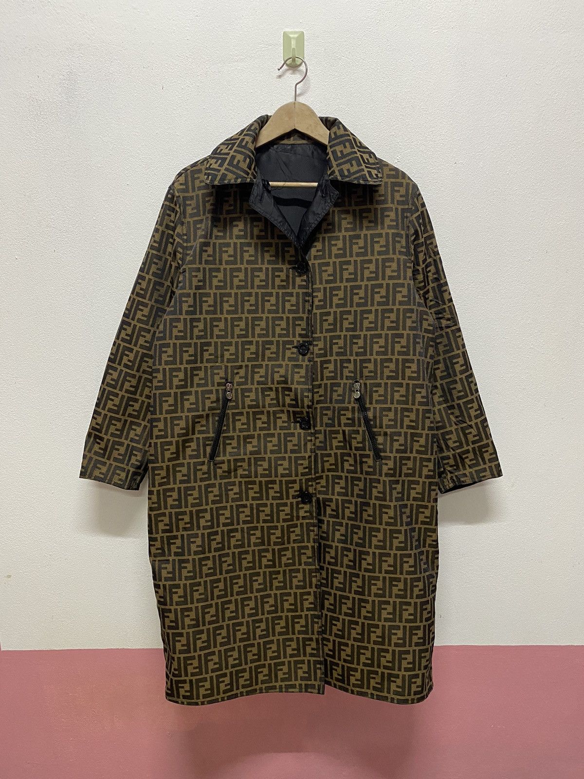 Fendi Zucca Monogram Trench