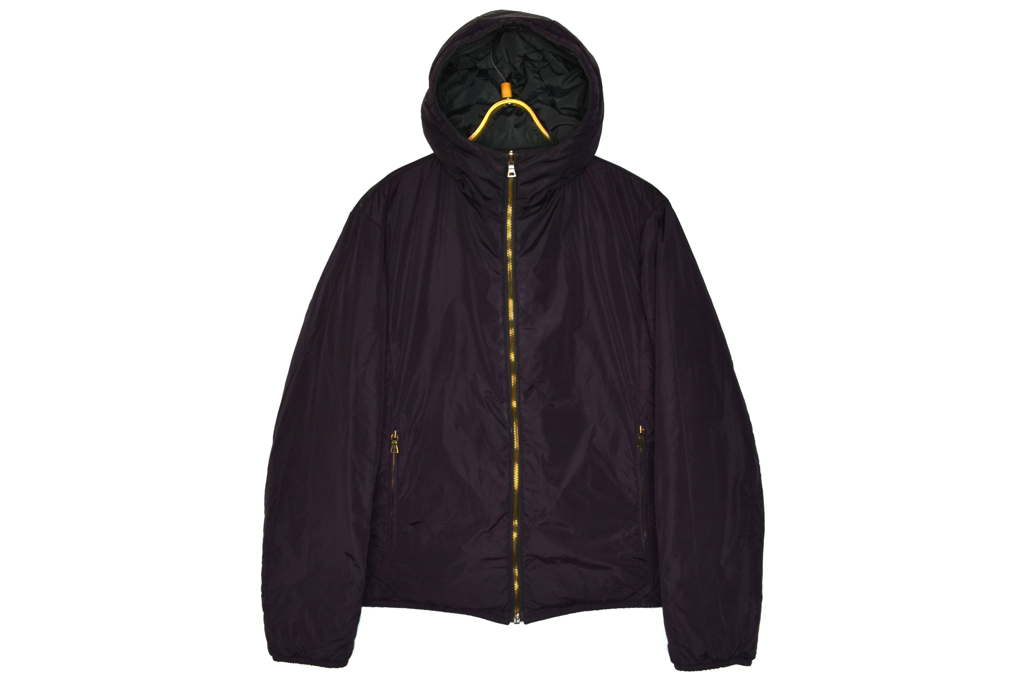 Prada Prada Jacket Reversible Zip Bomber Nylon Size US L / EU 52-54 / 3 - 3 Thumbnail
