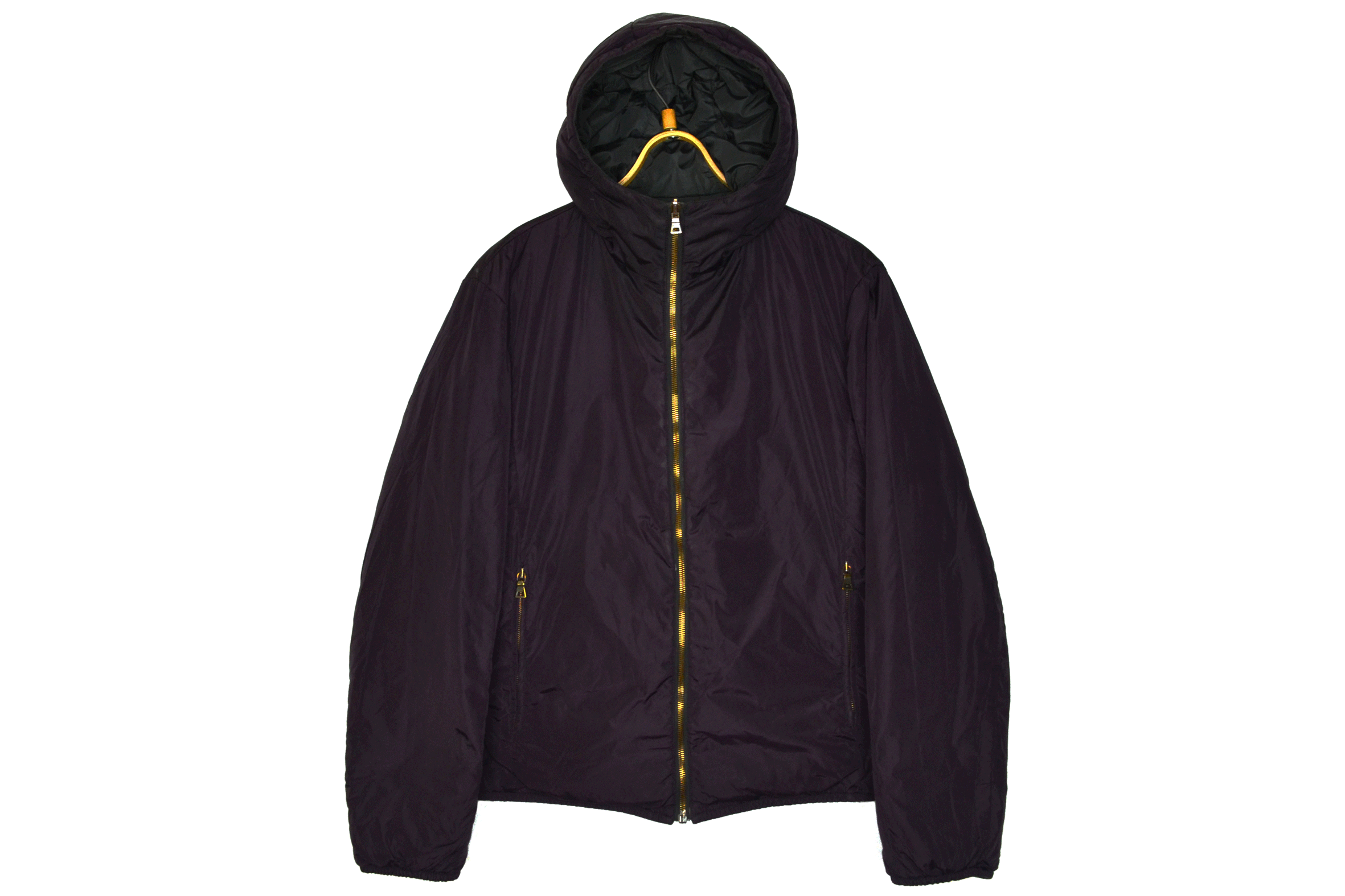 Prada Prada Jacket Reversible Zip Bomber Nylon Size US L / EU 52-54 / 3 - 1 Thumbnail