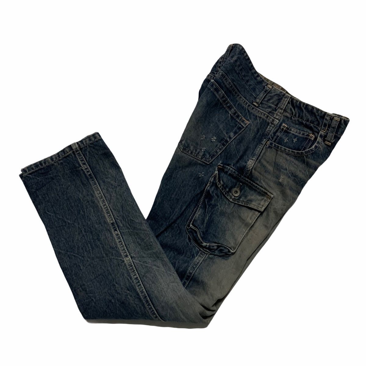 Blue Blue Japan × Japanese Brand Blue Blue Japan Bush Cargo Pant Size US 29 - 11 Thumbnail