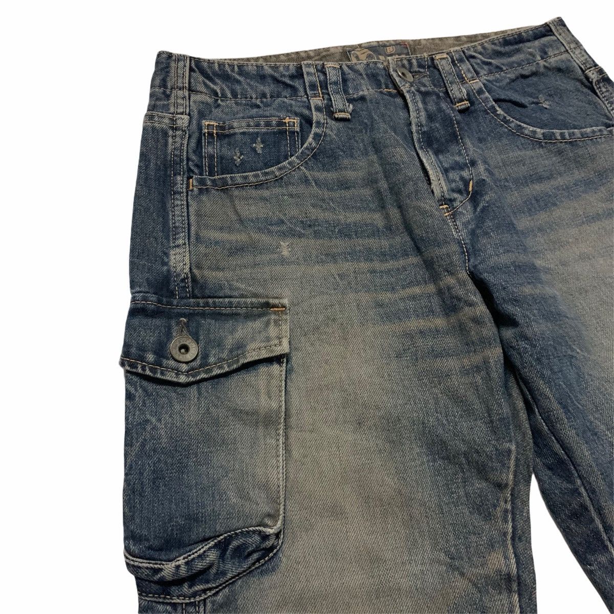 Blue Blue Japan × Japanese Brand Blue Blue Japan Bush Cargo Pant Size US 29 - 4 Thumbnail