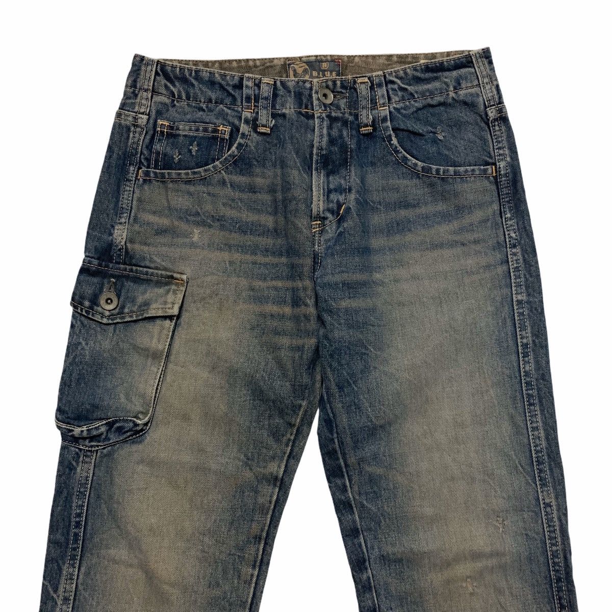Blue Blue Japan × Japanese Brand Blue Blue Japan Bush Cargo Pant Size US 29 - 2 Thumbnail
