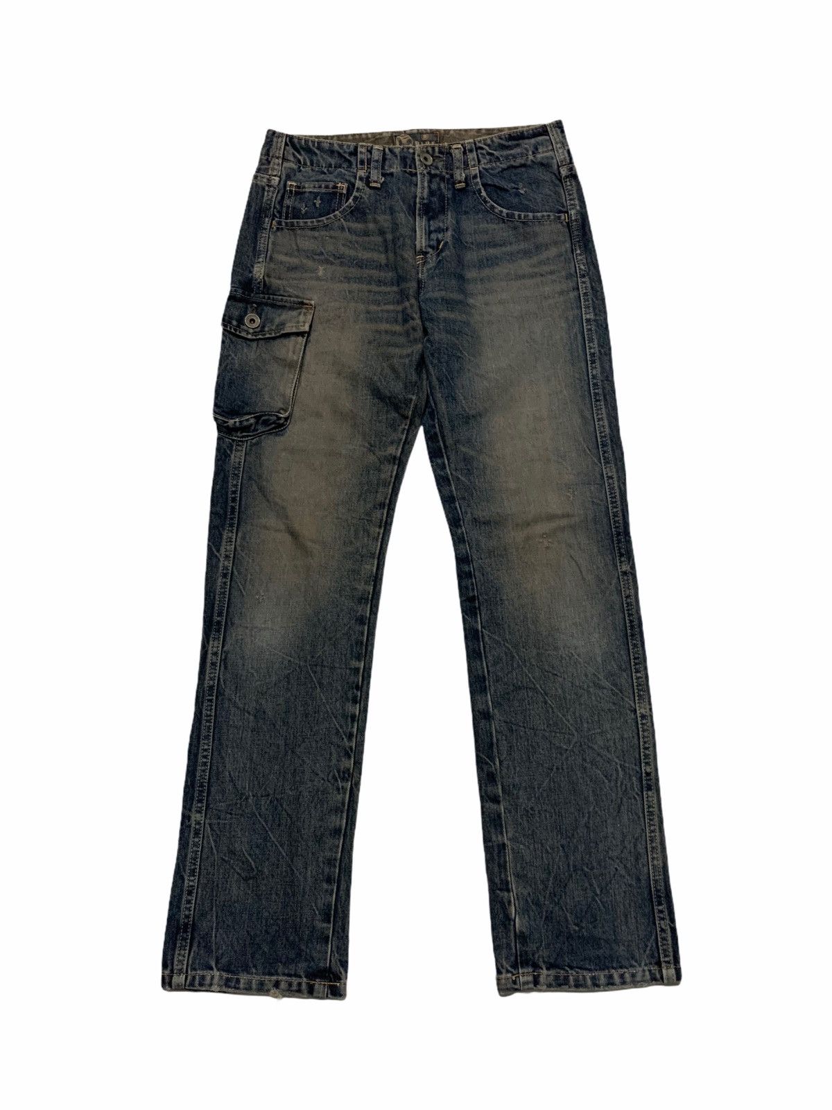 Blue Blue Japan × Japanese Brand Blue Blue Japan Bush Cargo Pant Size US 29 - 1 Thumbnail
