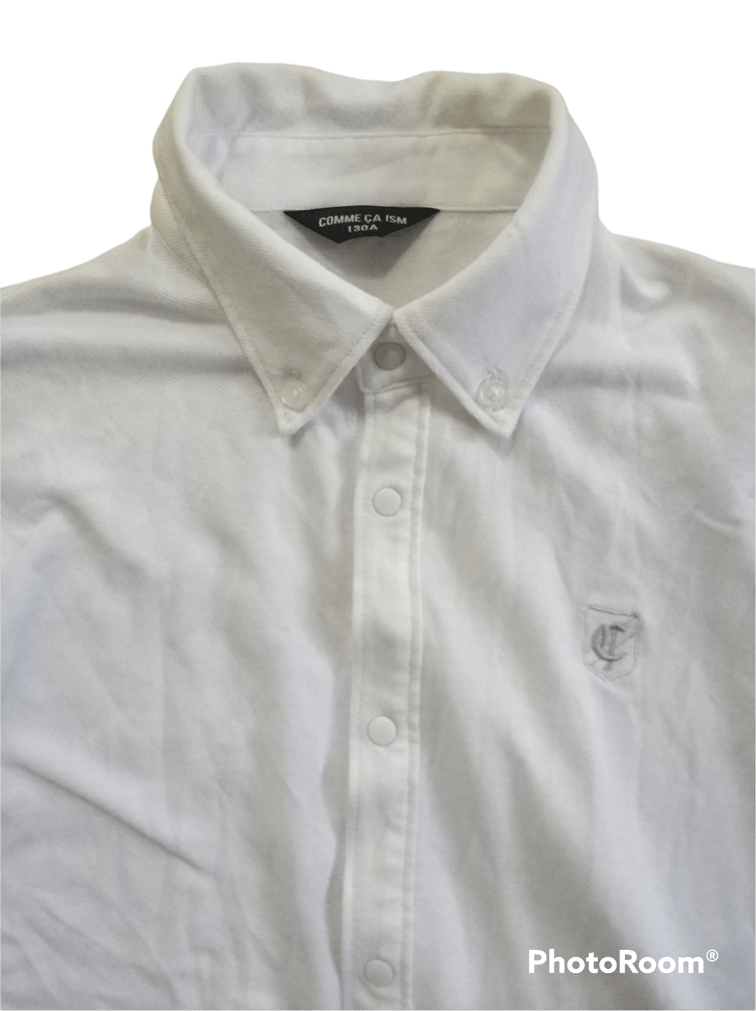 Comme Ca Ism 🔥White Comme Ca Ism Kids Button Up Shirts Size US XXS / EU 40 - 5 Thumbnail