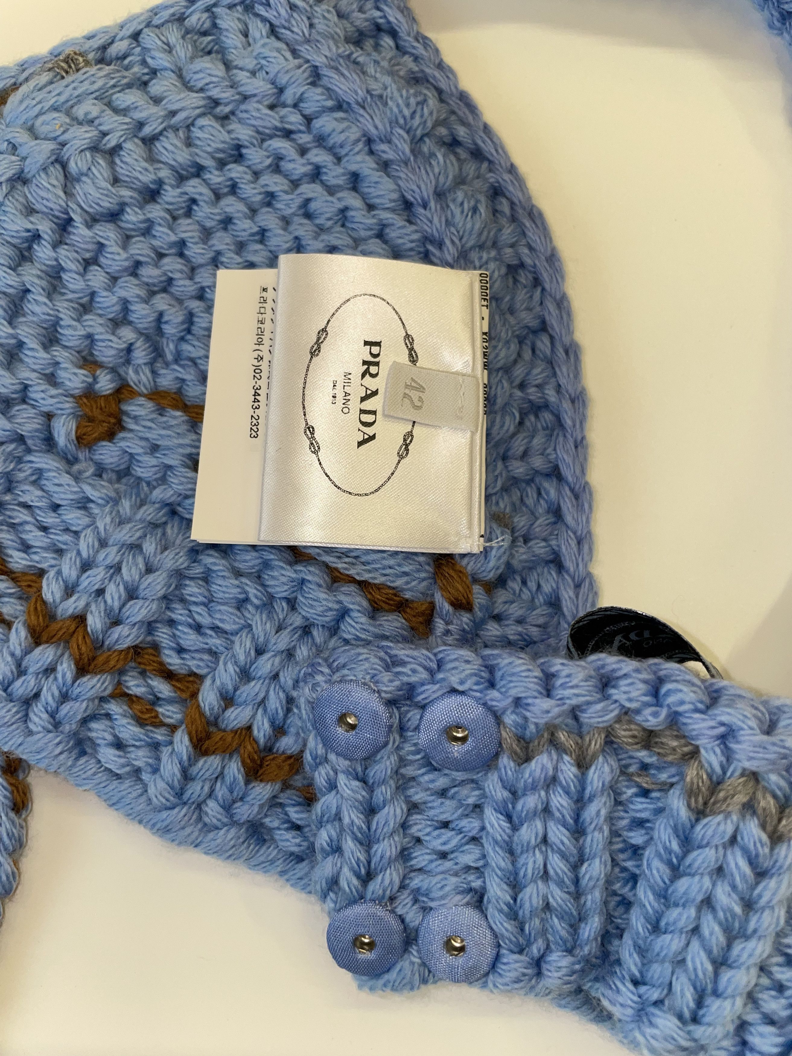 Prada Prada Wool Bra Top FW17 (0364) Size US S / EU 44-46 / 1 - 7 Thumbnail