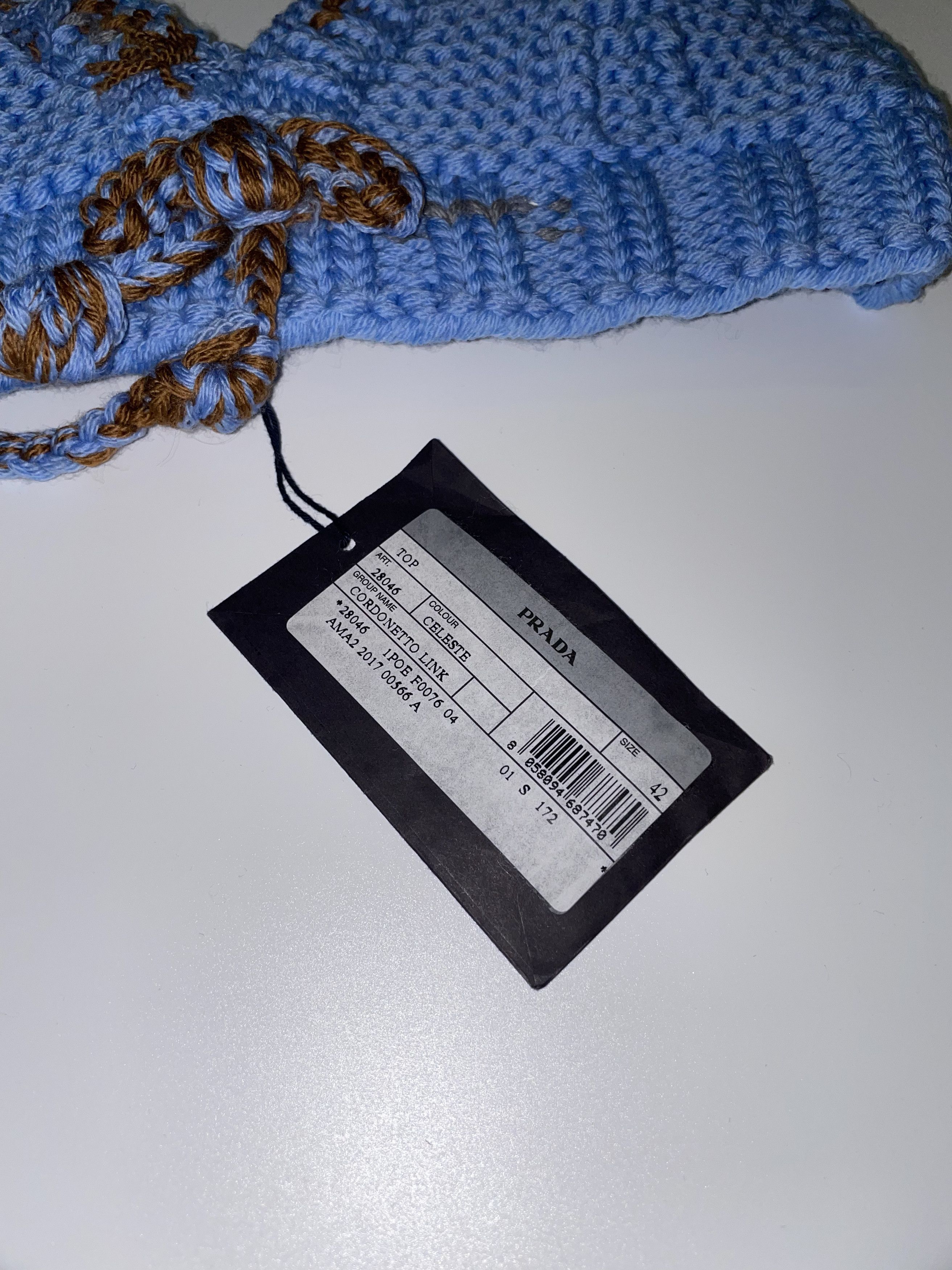 Prada Prada Wool Bra Top FW17 (0364) Size US S / EU 44-46 / 1 - 5 Thumbnail