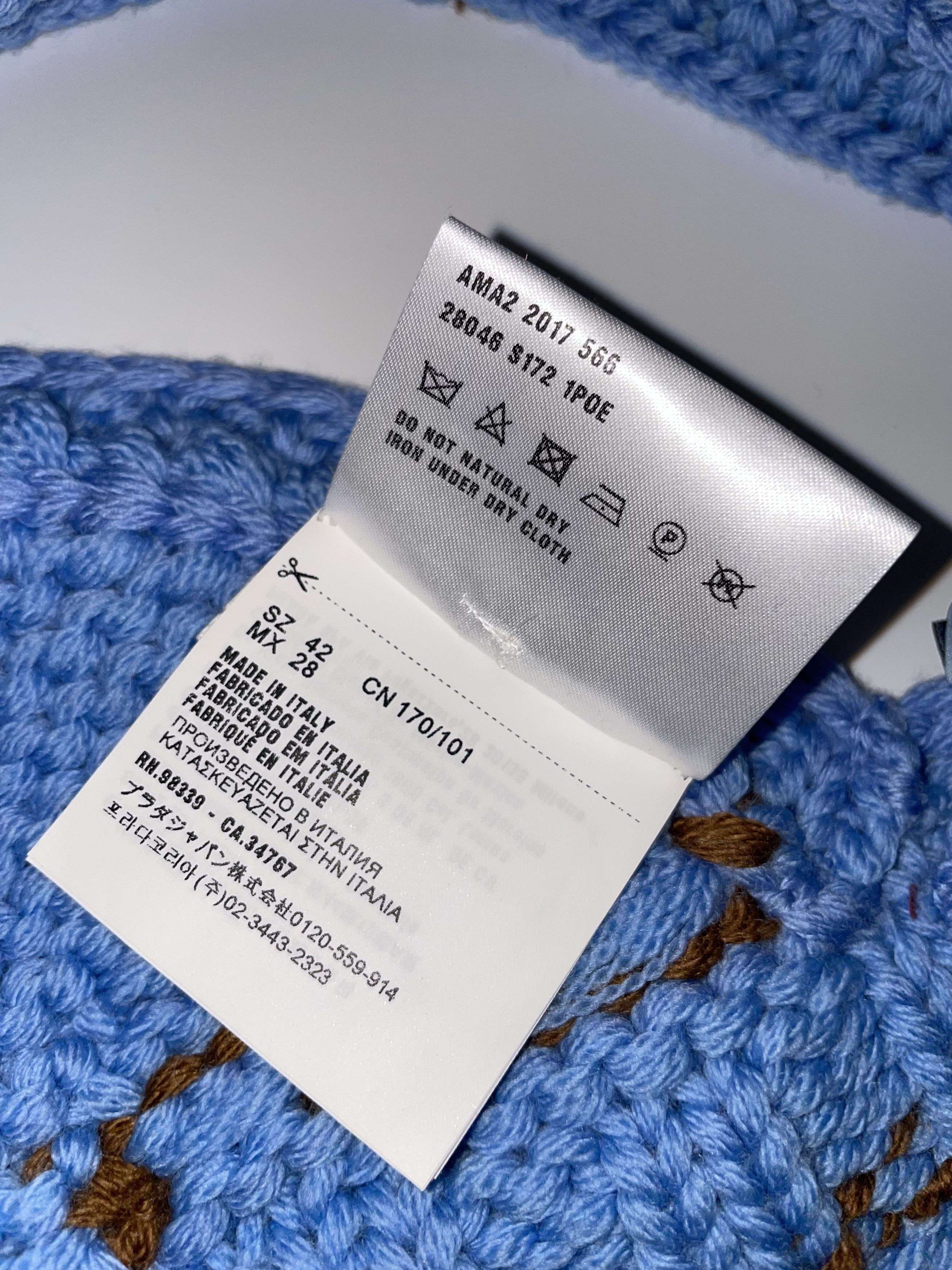 Prada Prada Wool Bra Top FW17 (0364) Size US S / EU 44-46 / 1 - 8 Thumbnail